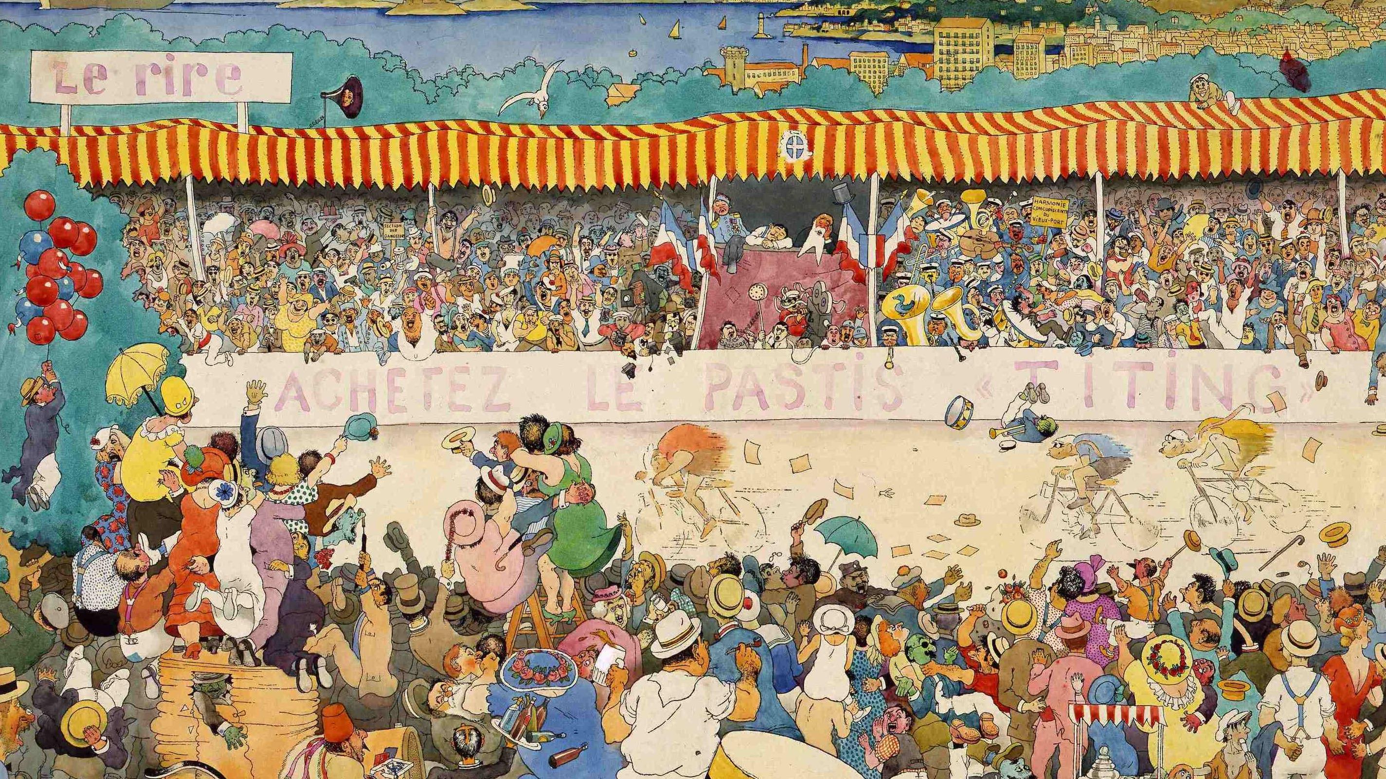 Exposition: Albert Dubout, virtuose du dessin, redécouvert à Marseille