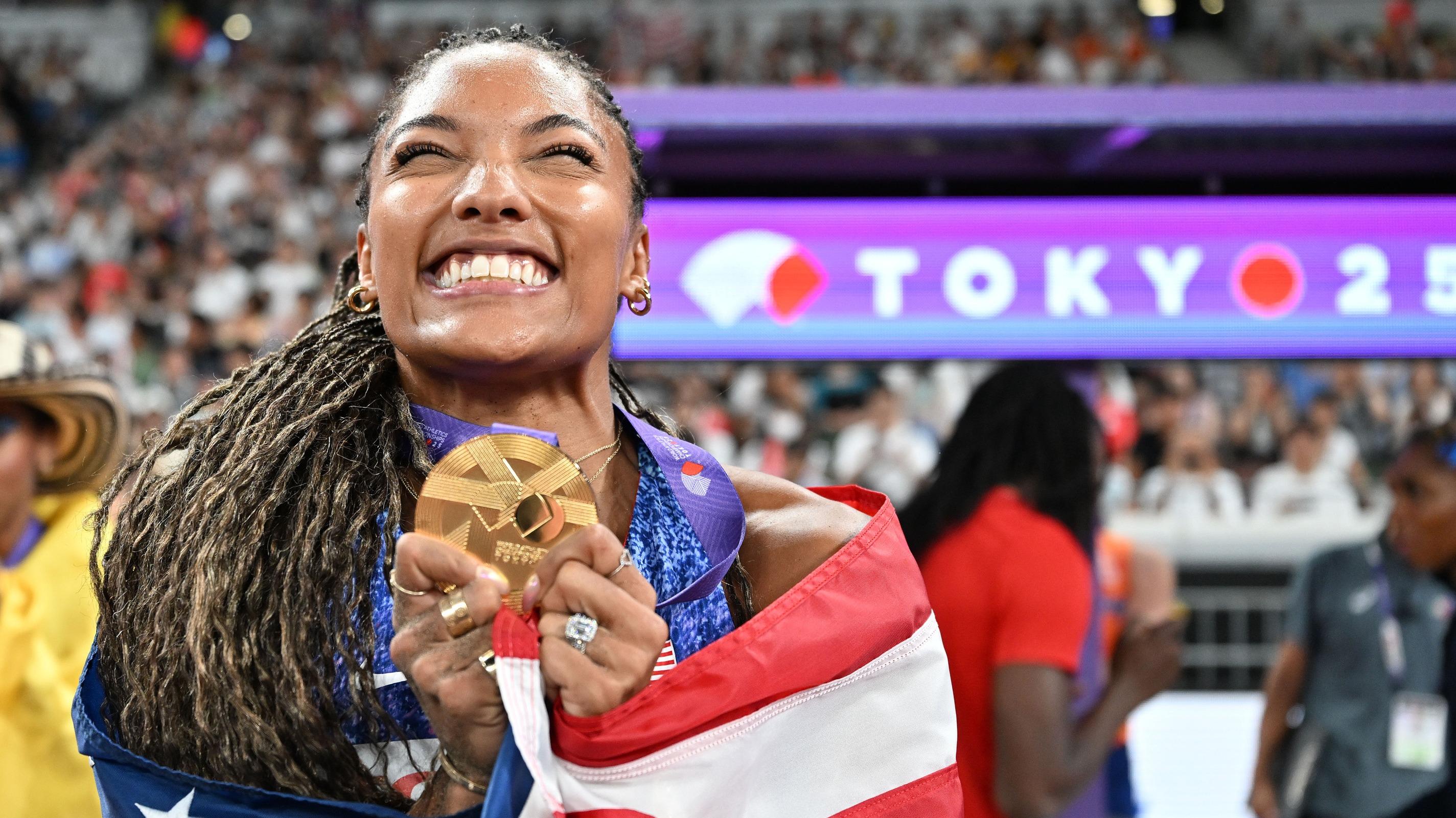 Athlétisme : Tara Davis-Woodhall met fin à sa saison après son accident de voiture