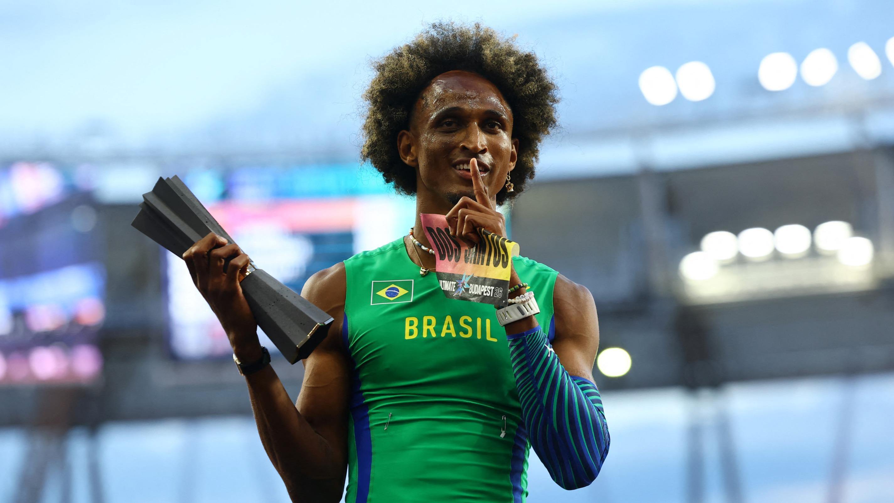 Athlétisme : encore sous les 46 secondes, Alison Dos Santos titré champion Ultimate du 400 m haies