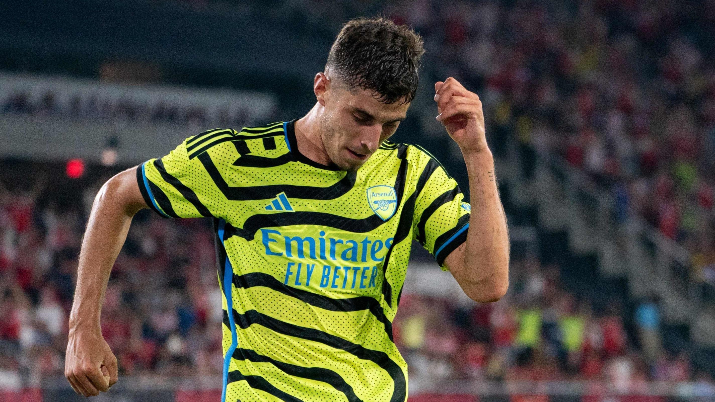 Foot : en vidéo, le premier but de Kai Havertz sous les couleurs d'Arsenal