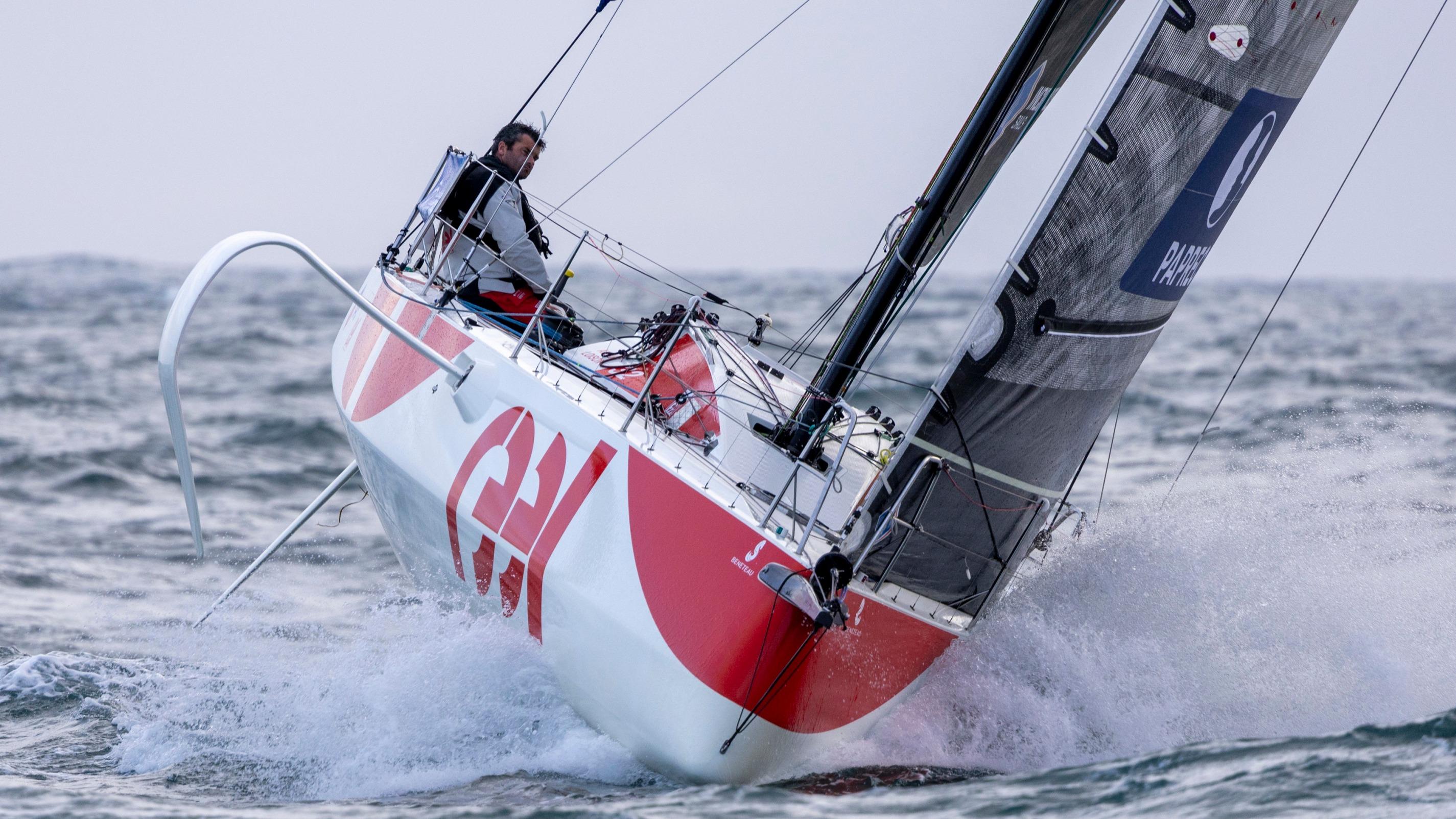 Solitaire du Figaro Paprec : Alexis Loison mène la troupe, Louise Acker a abandonné