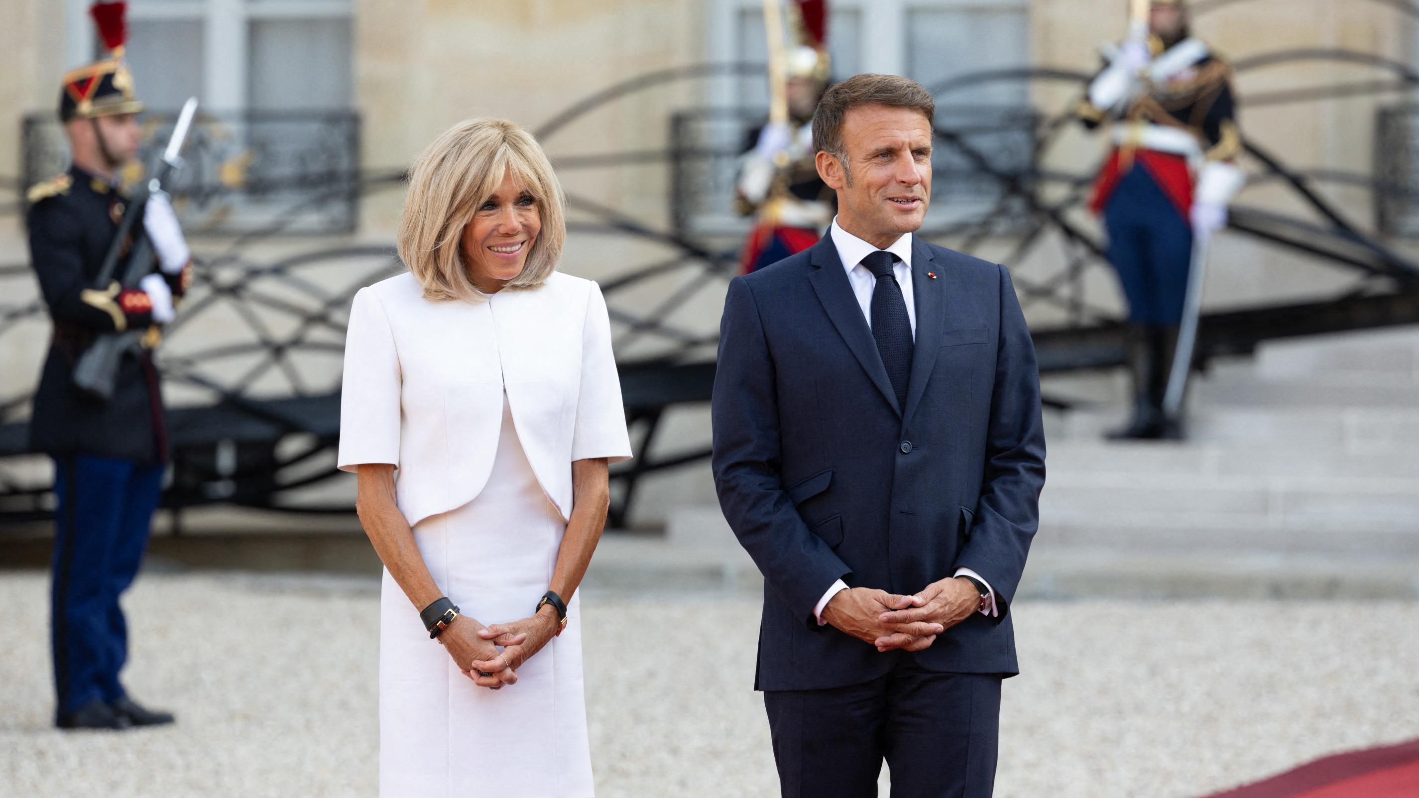 Emmanuel Macron et Brigitte Macron en Bretagne pour les Journées du patrimoine