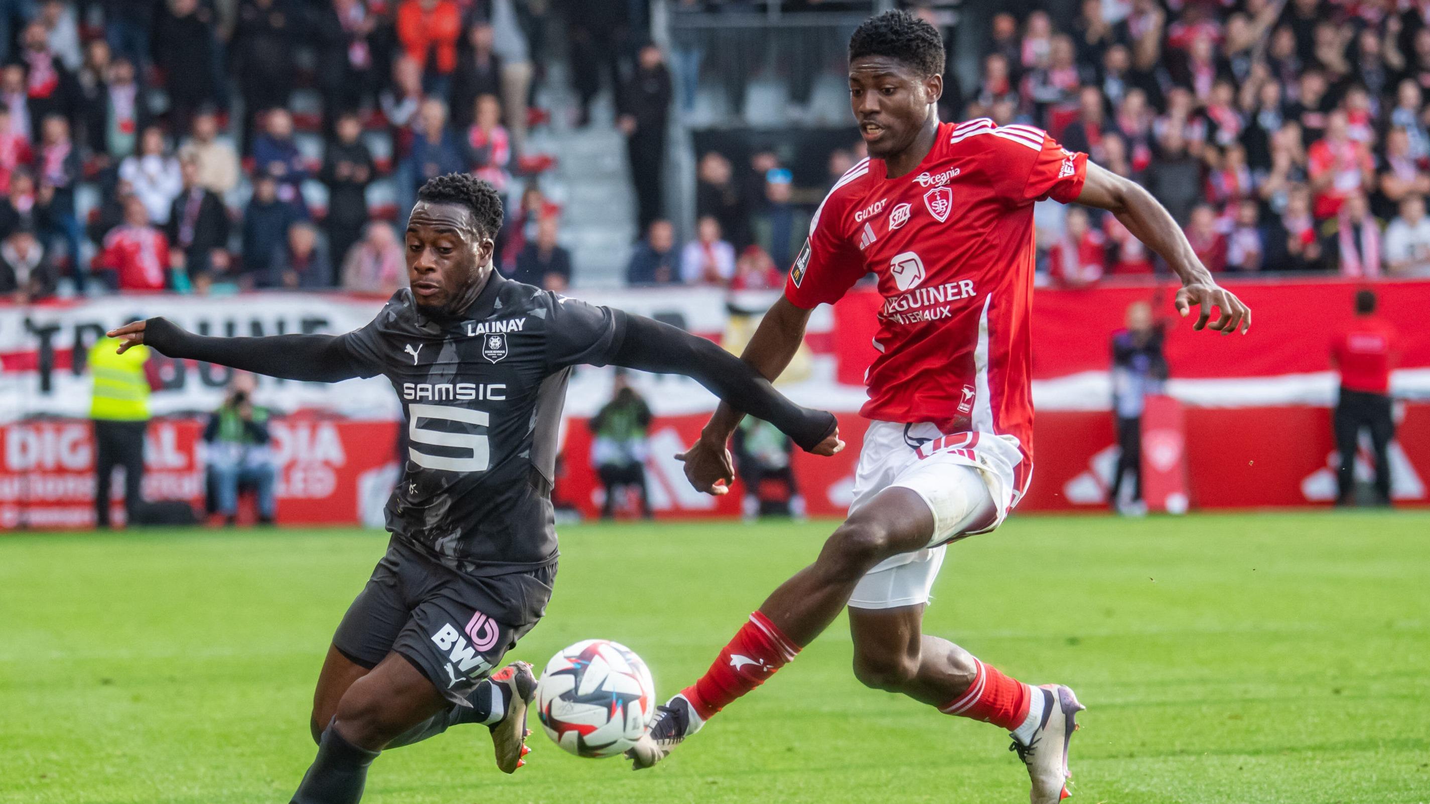 Ligue 1 : Brest rattrapé par Rennes en toute fin de match avant la Ligue des champions