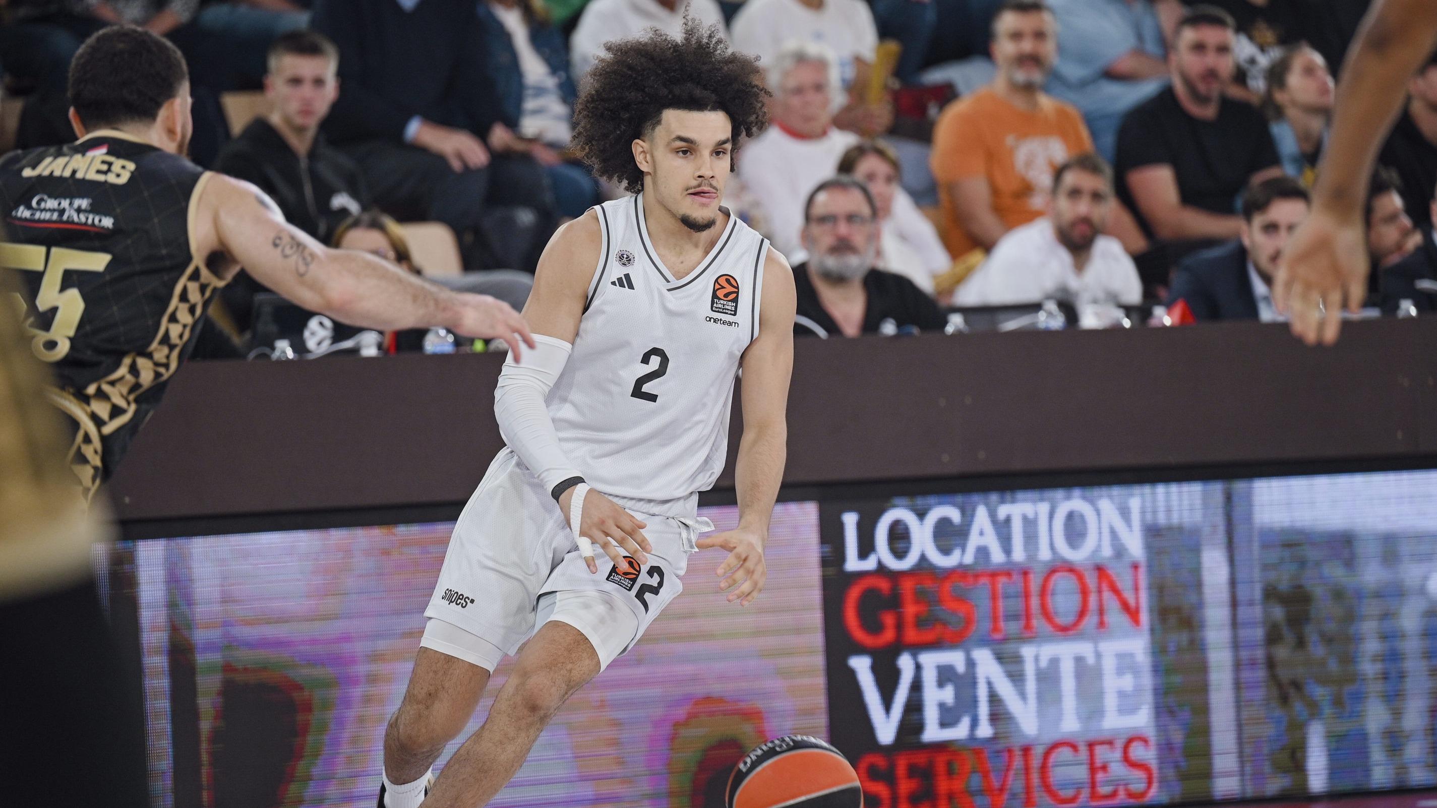 Basket : fin de série pour Paris en championnat, Monaco s’impose à Nancy