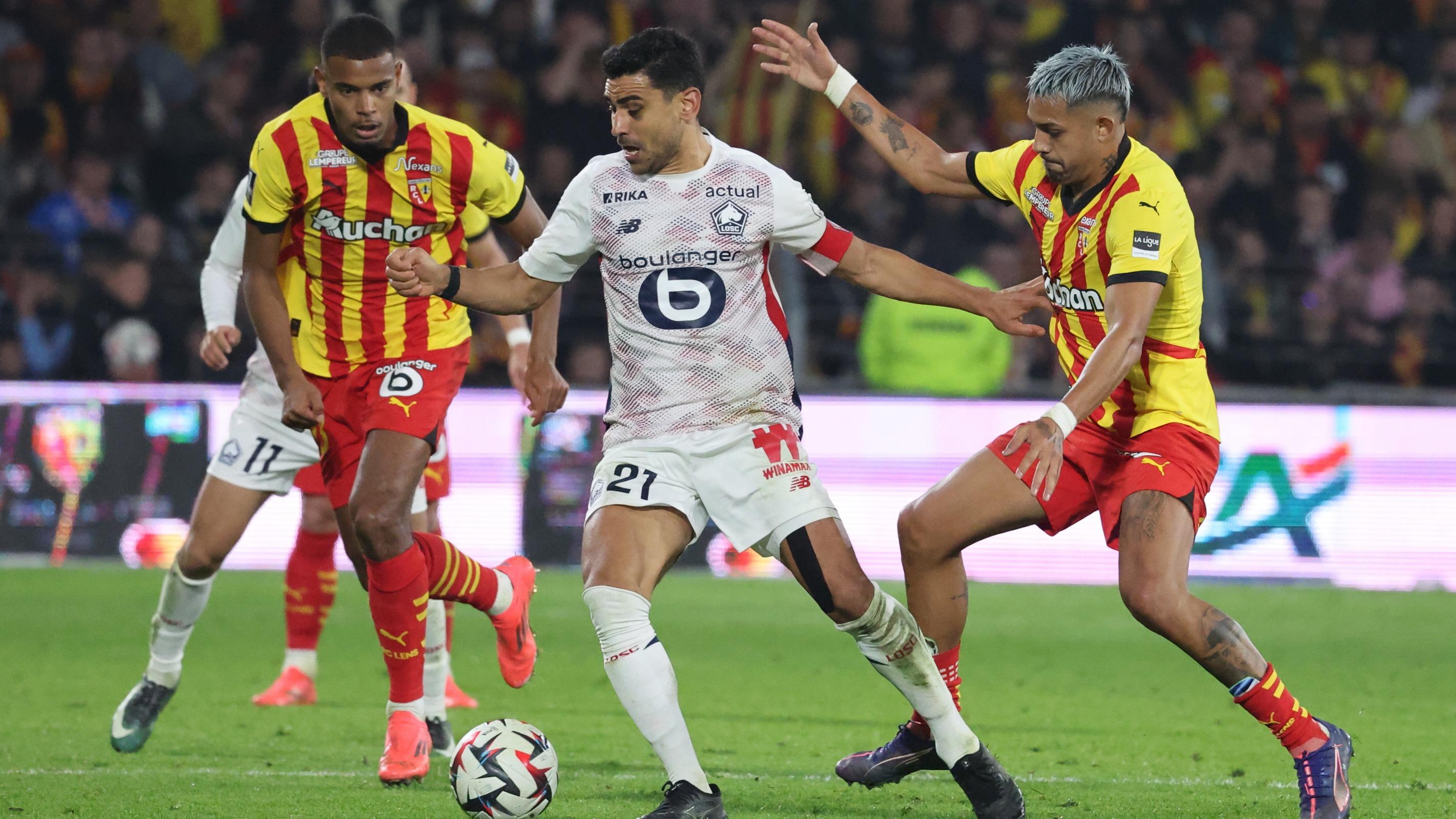 Ligue 1 : au bout d’un derby sous tension, Lille écœure Lens dans le temps additionnel