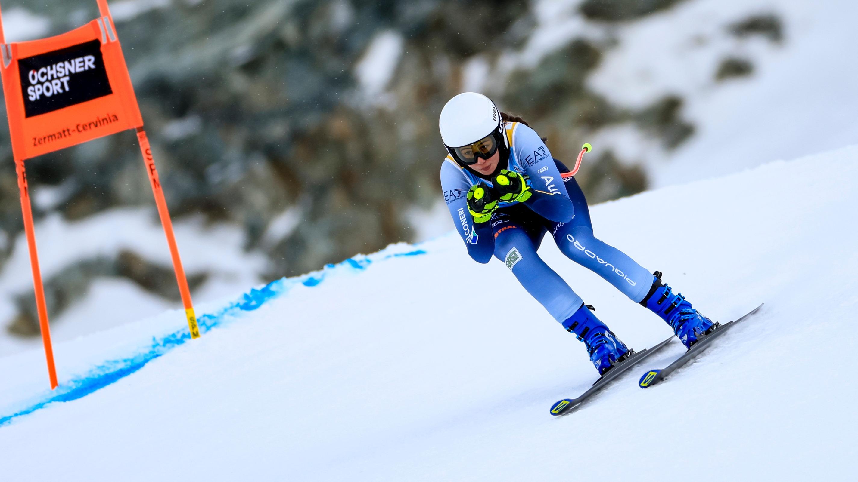 Ski alpin : une membre de l'équipe espoir de l'Italie meurt à l'entraînement