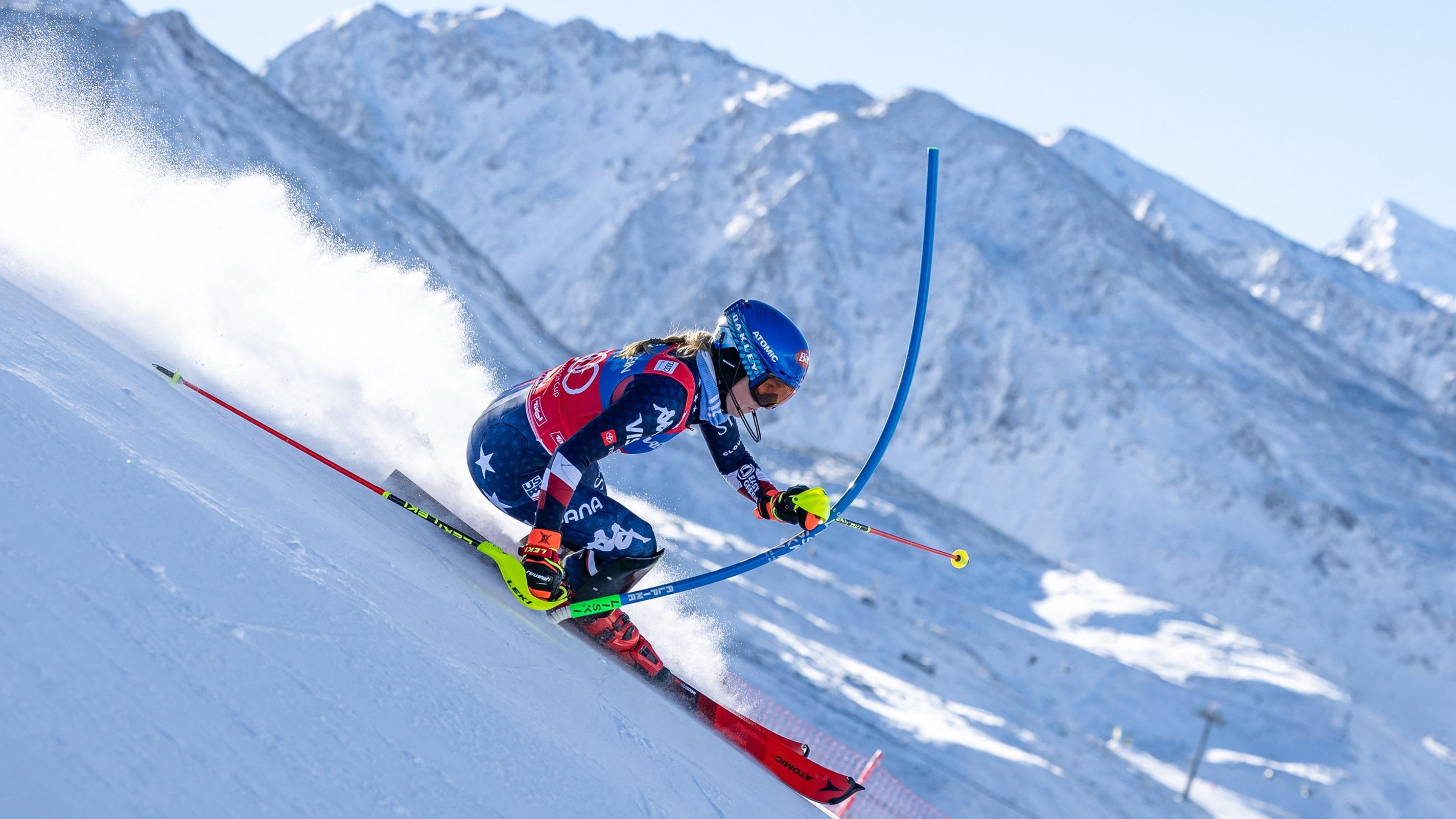 Ski alpin : 99e victoire en Coupe du monde pour Mikaela Shiffrin, à Gurgl