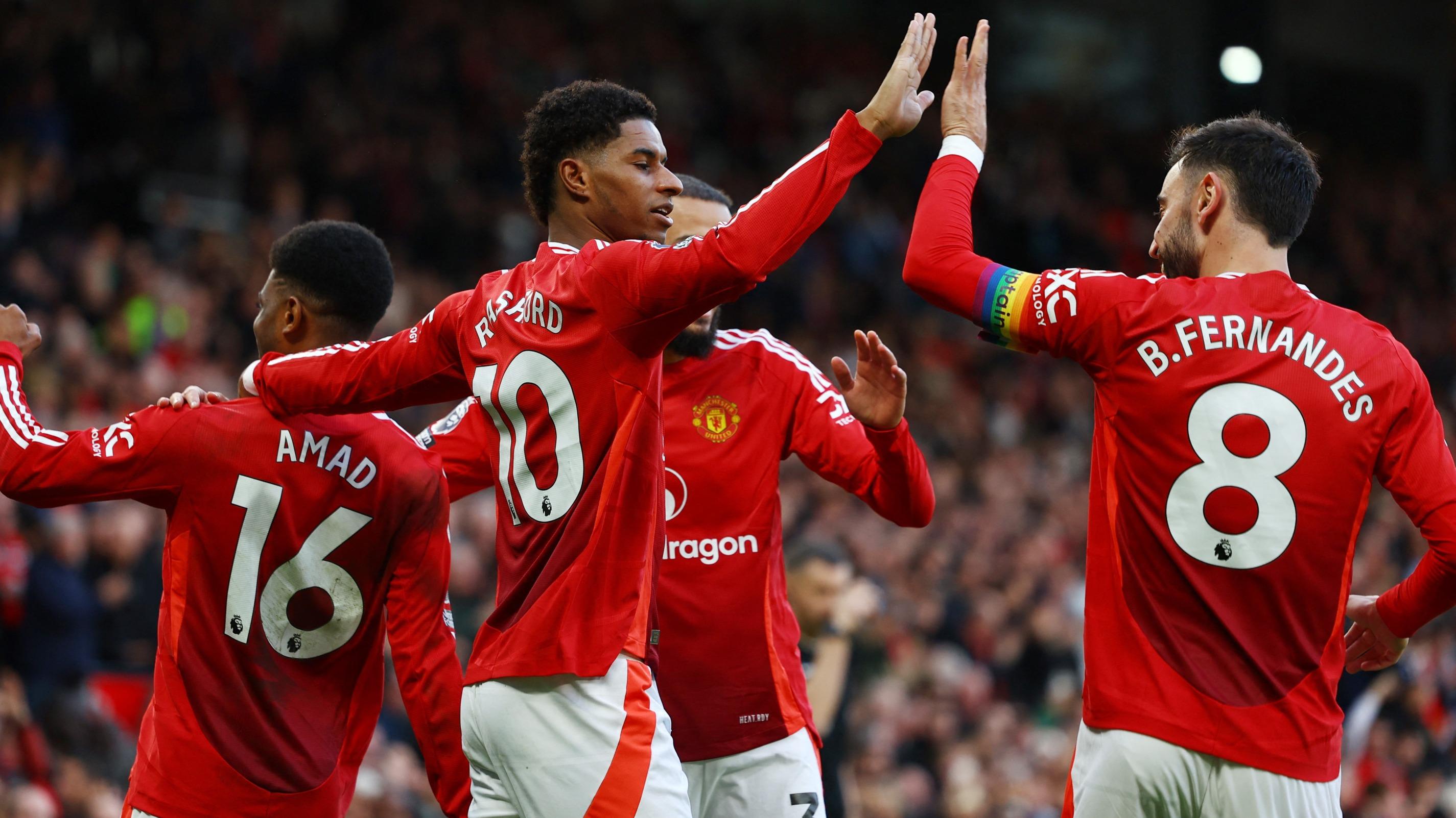 Premier League : Rashford et Manchester United corrigent Everton, Chelsea dompte Aston Villa