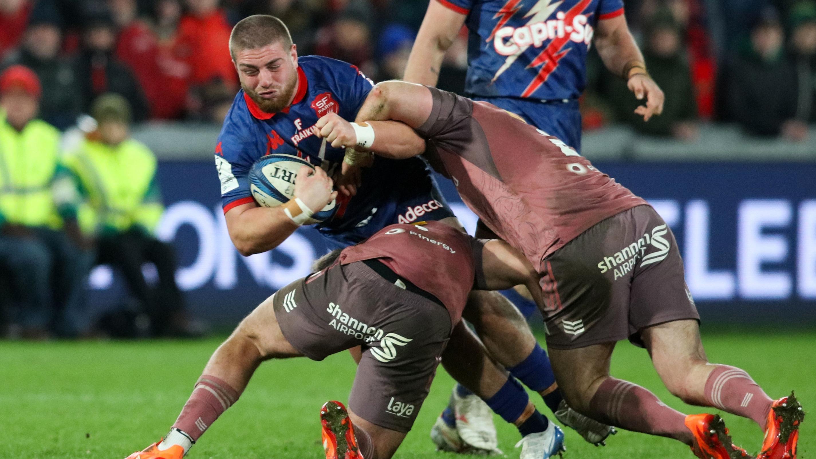 Champions Cup : en vidéo, la claque reçue par le Stade Français sur la pelouse du Munster