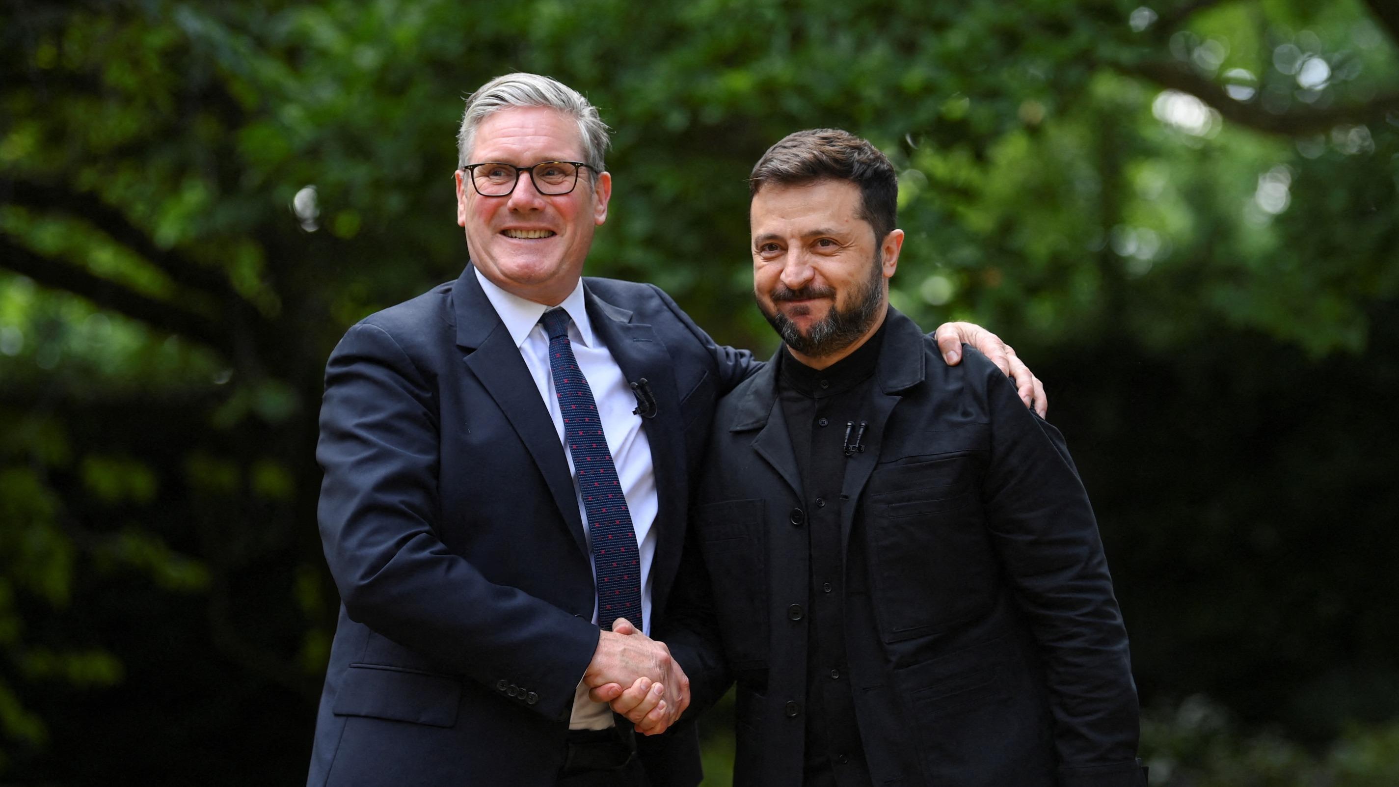Zelensky à Londres : Starmer renforce le soutien à l'Ukraine