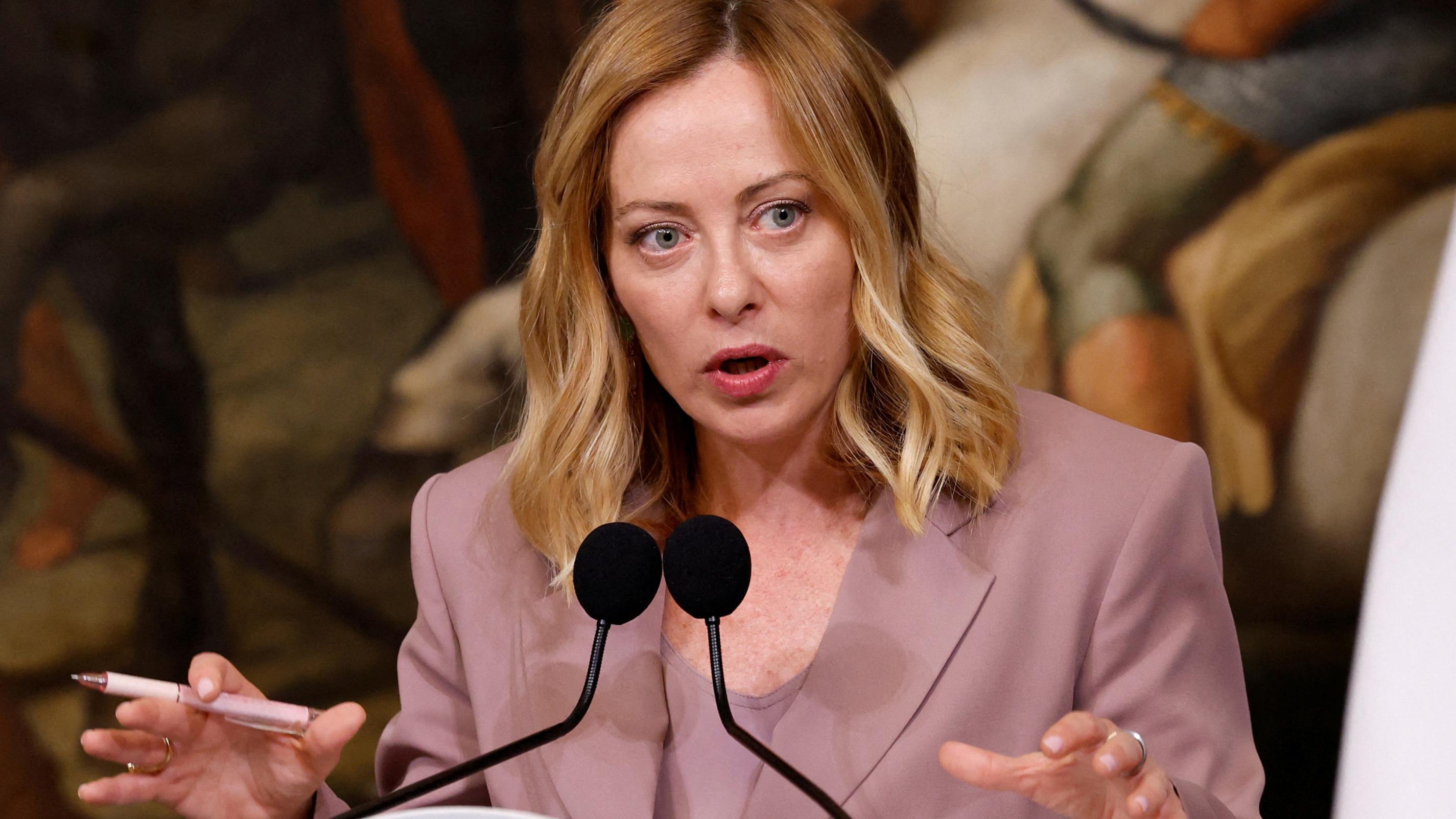 Note de l’Italie relevée : «La voie empruntée par notre gouvernement est la bonne», jubile Giorgia Meloni