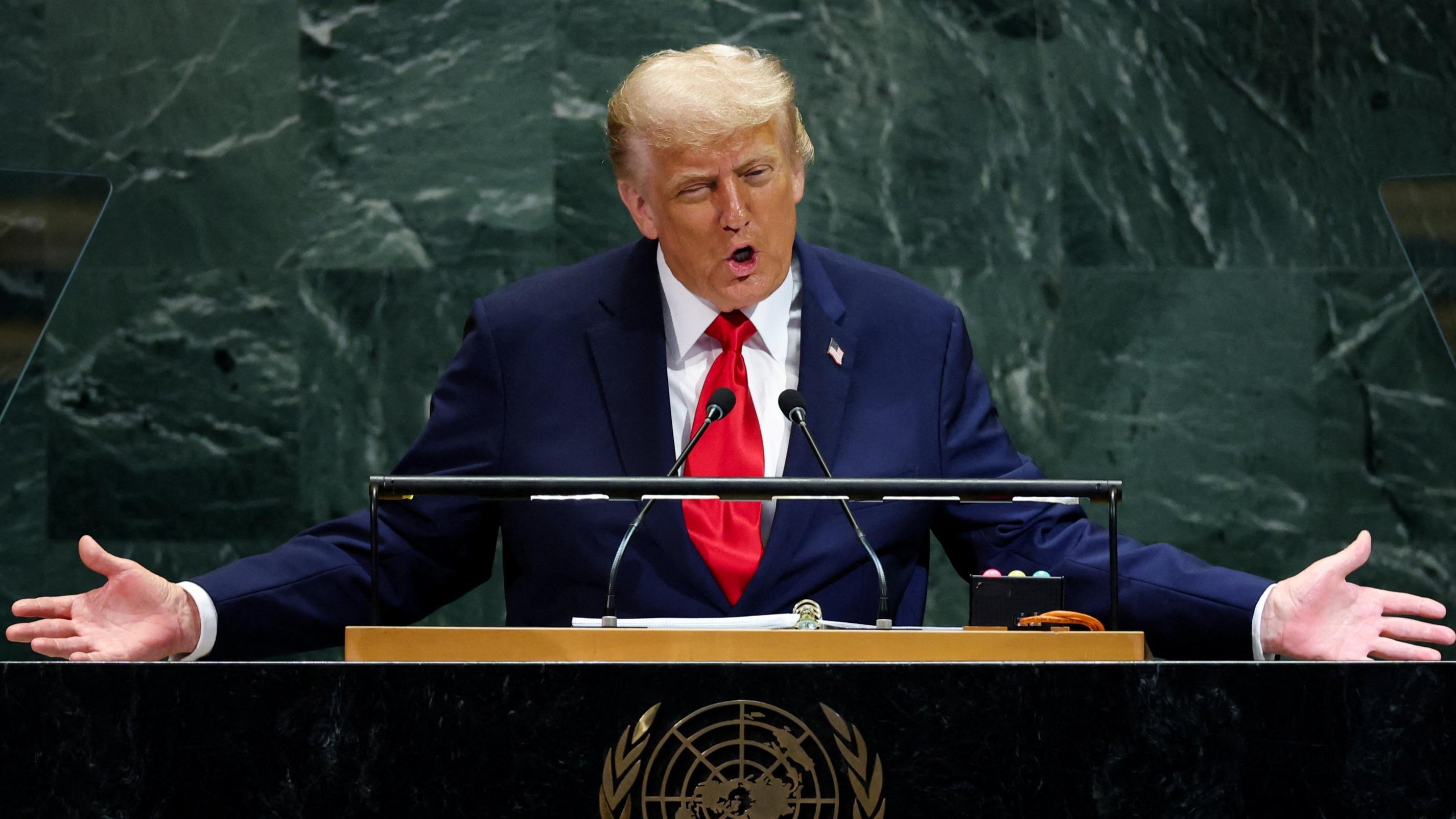 «C’est l’âge d’or de l’Amérique» : retrouvez le discours de Donald Trump à l’ONU en intégralité