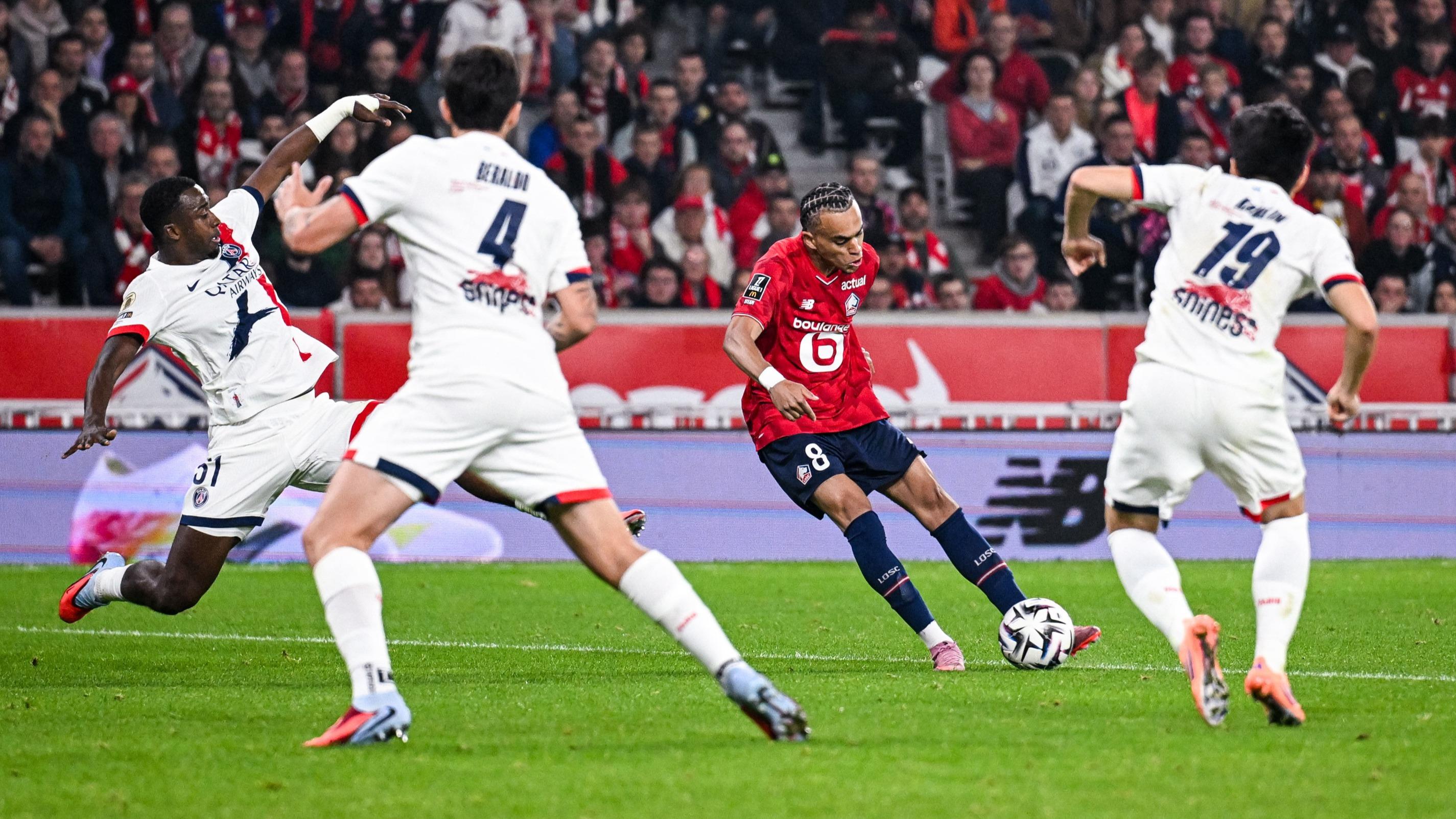 Ligue 1 : Lille Ralentit Le Psg Grâce À Ethan Mbappé