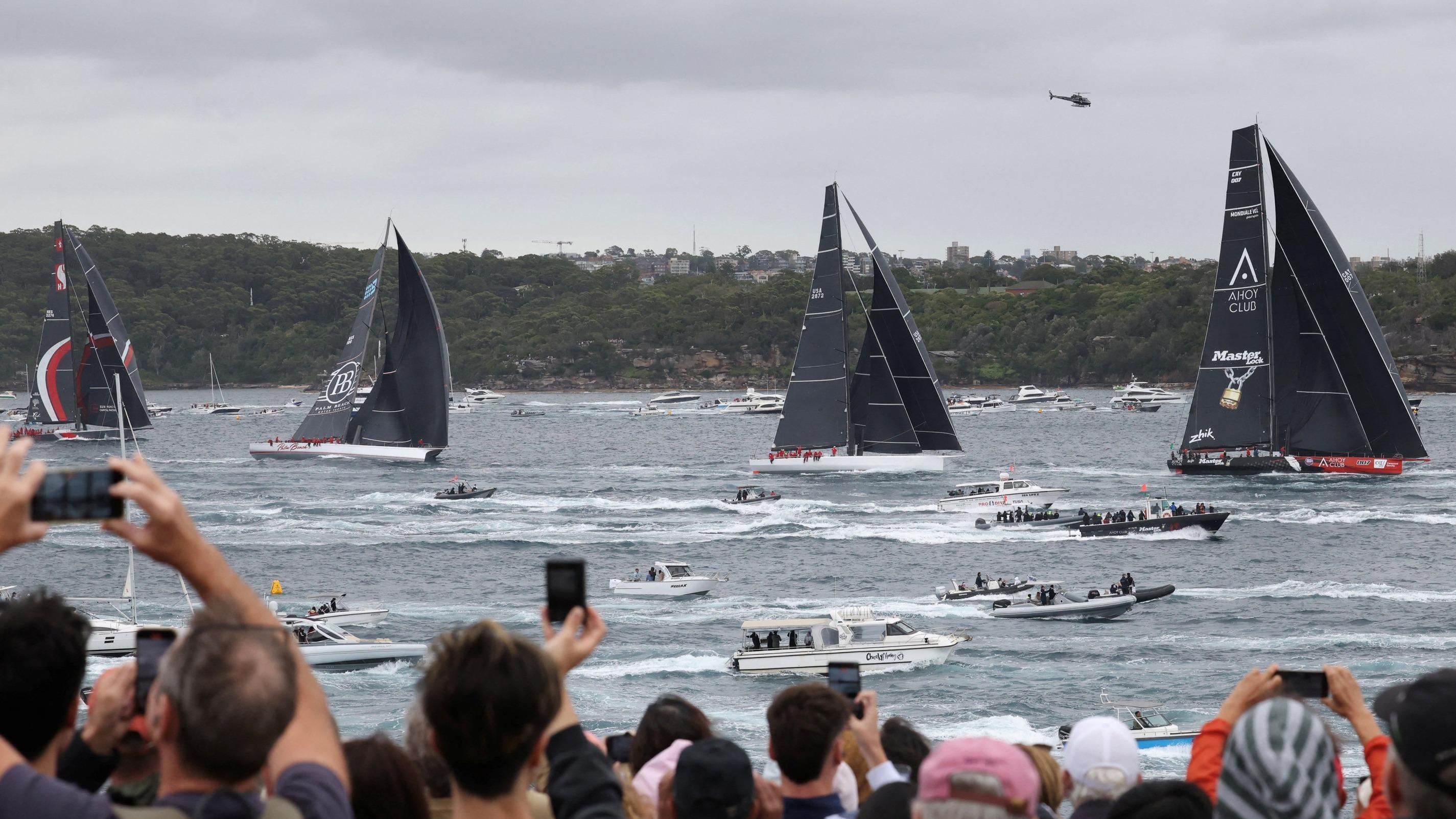 Voile : «Il va y avoir des incidents», la flotte de la Sydney-Hobert s’élance avec un hommage aux victimes de l’attentat de Bondi