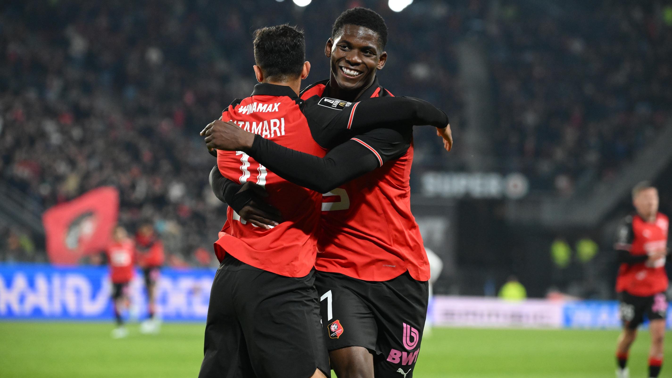 Ligue 1 : vainqueur d’Angers, Rennes reste placé dans la course au podium