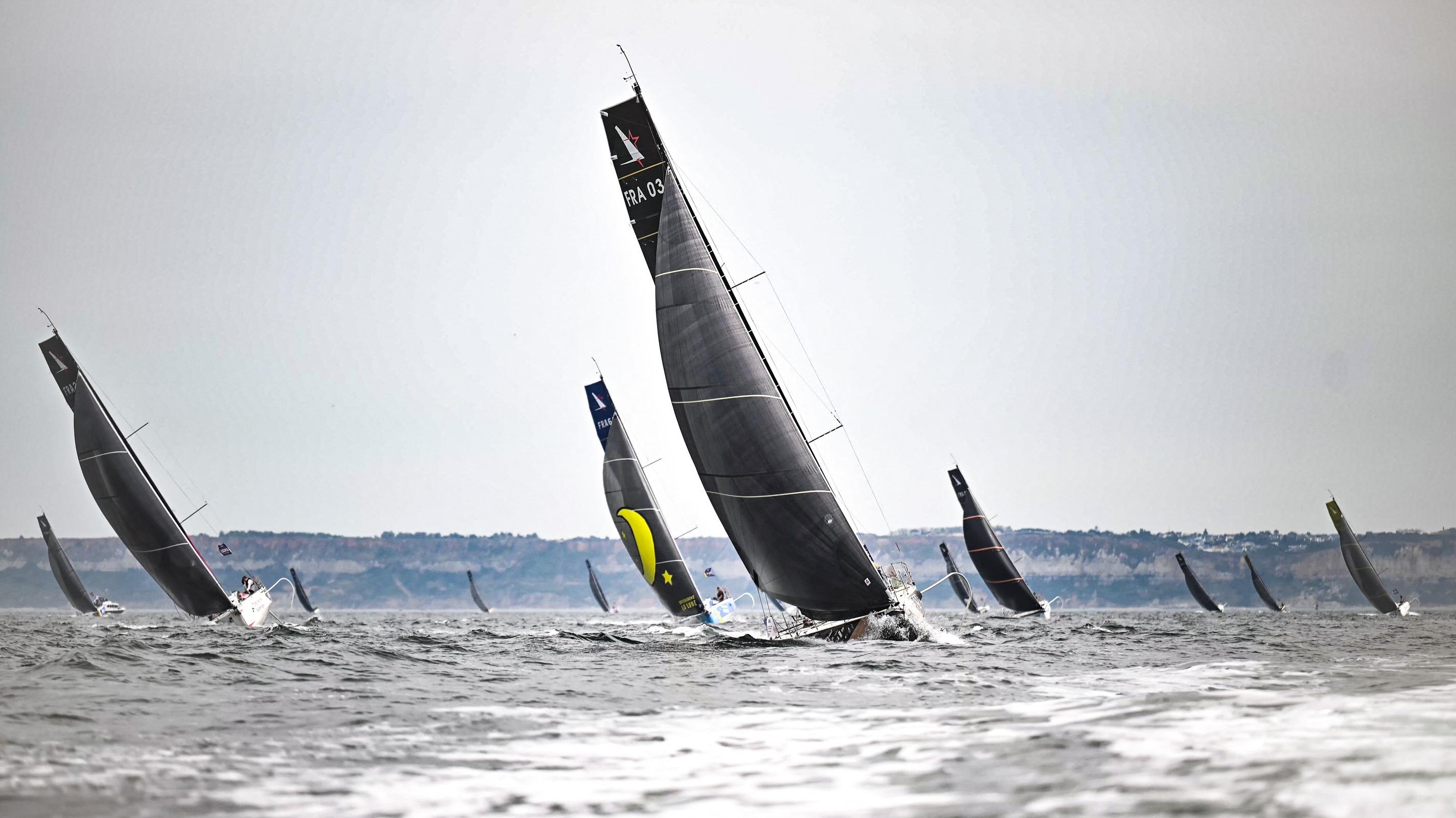 La Solitaire : Le Figaro TV sur la ligne de départ