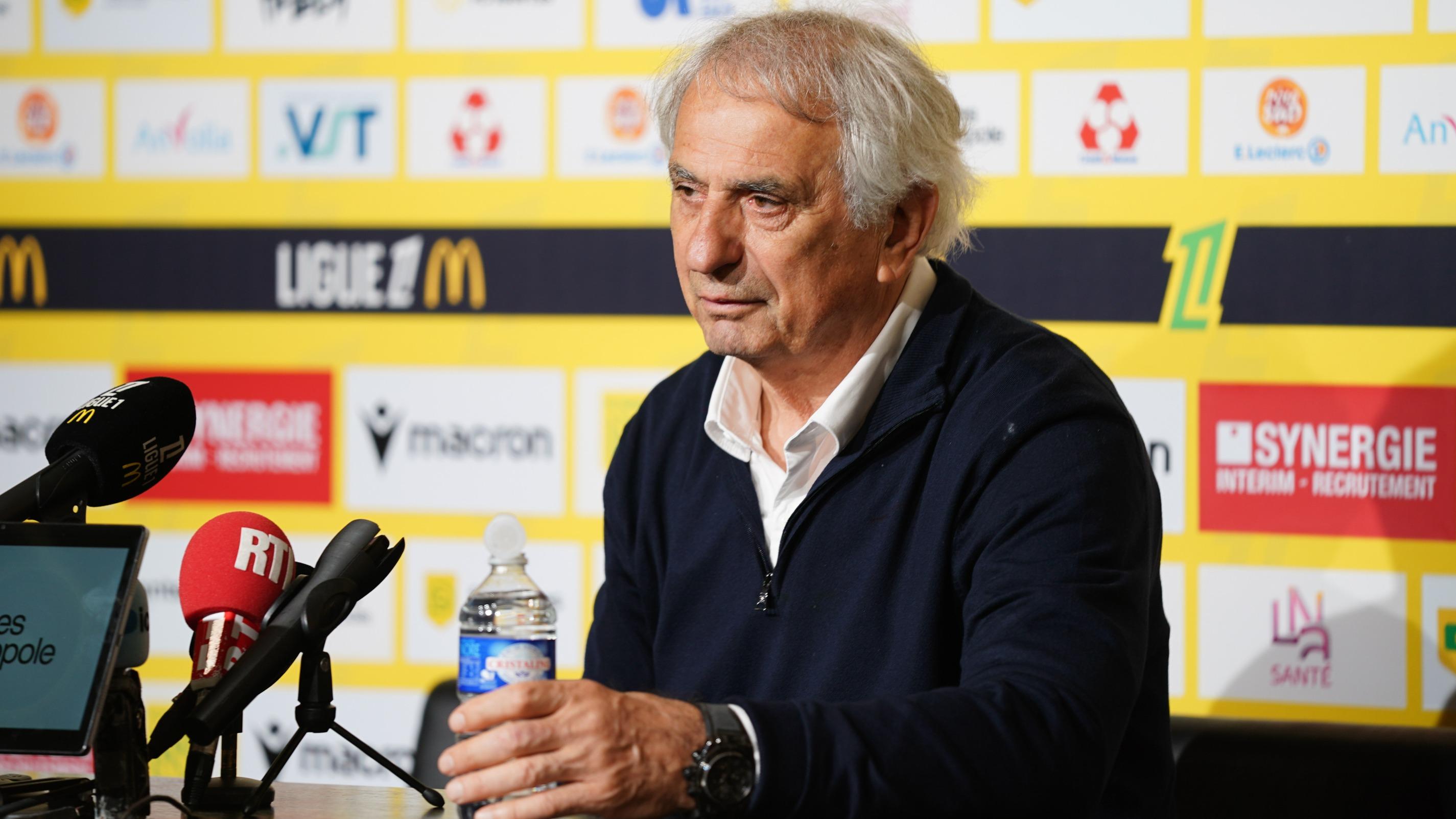 «Je connais la guerre, ça ce n’est rien», Vahid Halilhodzic très ému après l’envahissement de terrain par les supporters nantais
