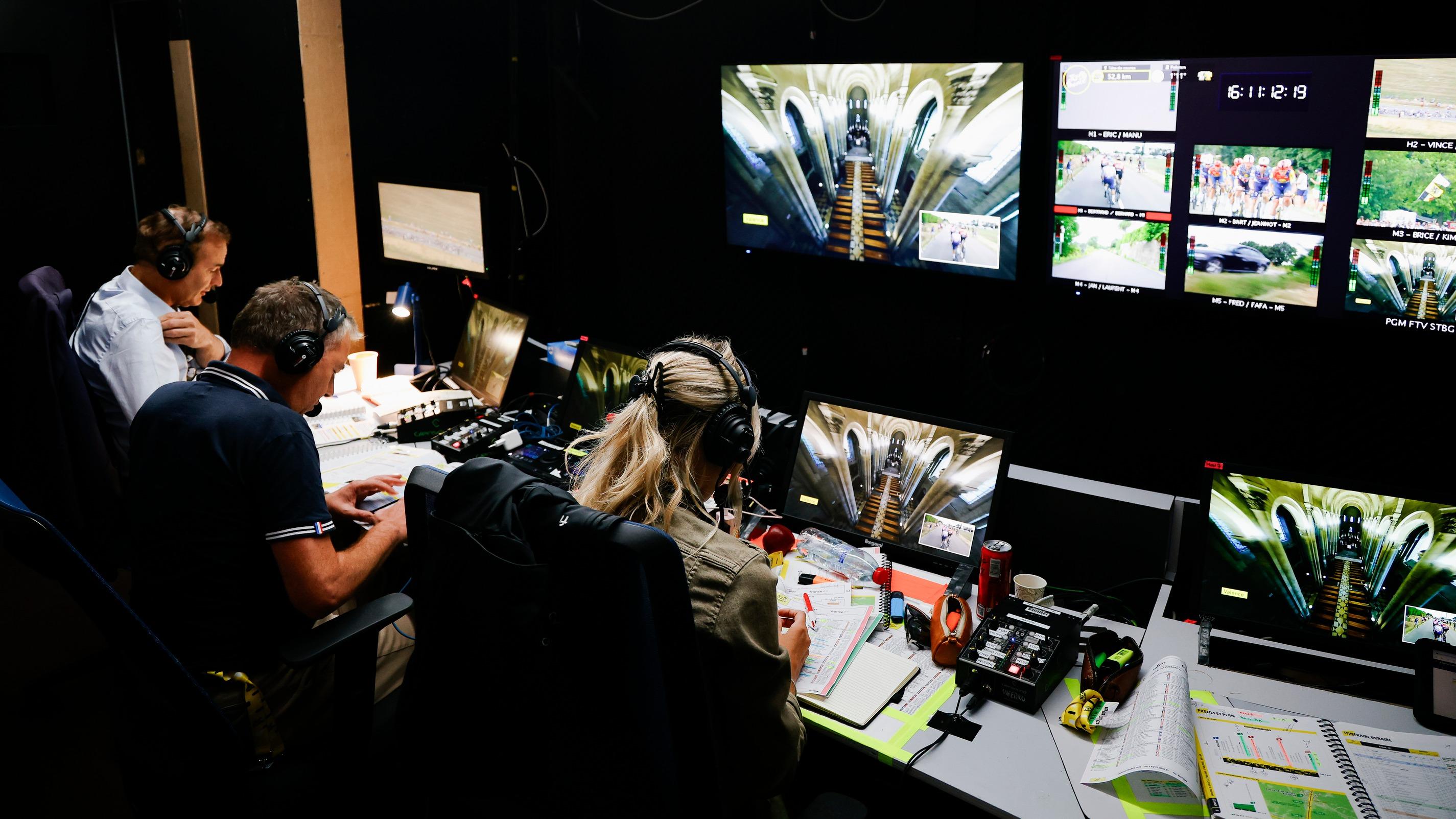 Tour de France : préparation des équipes de France Télévisions à Barcelone avant le départ — Sport TV