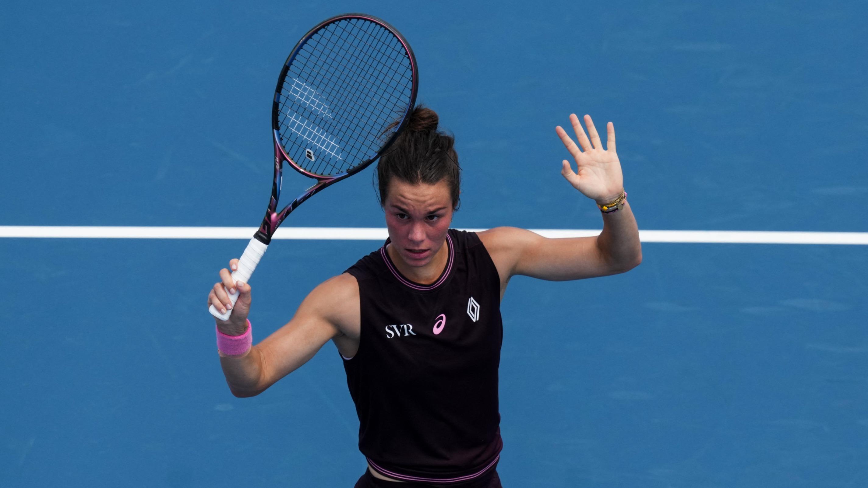 Tennis : Loïs Boisson touchée à la cheville, inquiétude avant l'US Open