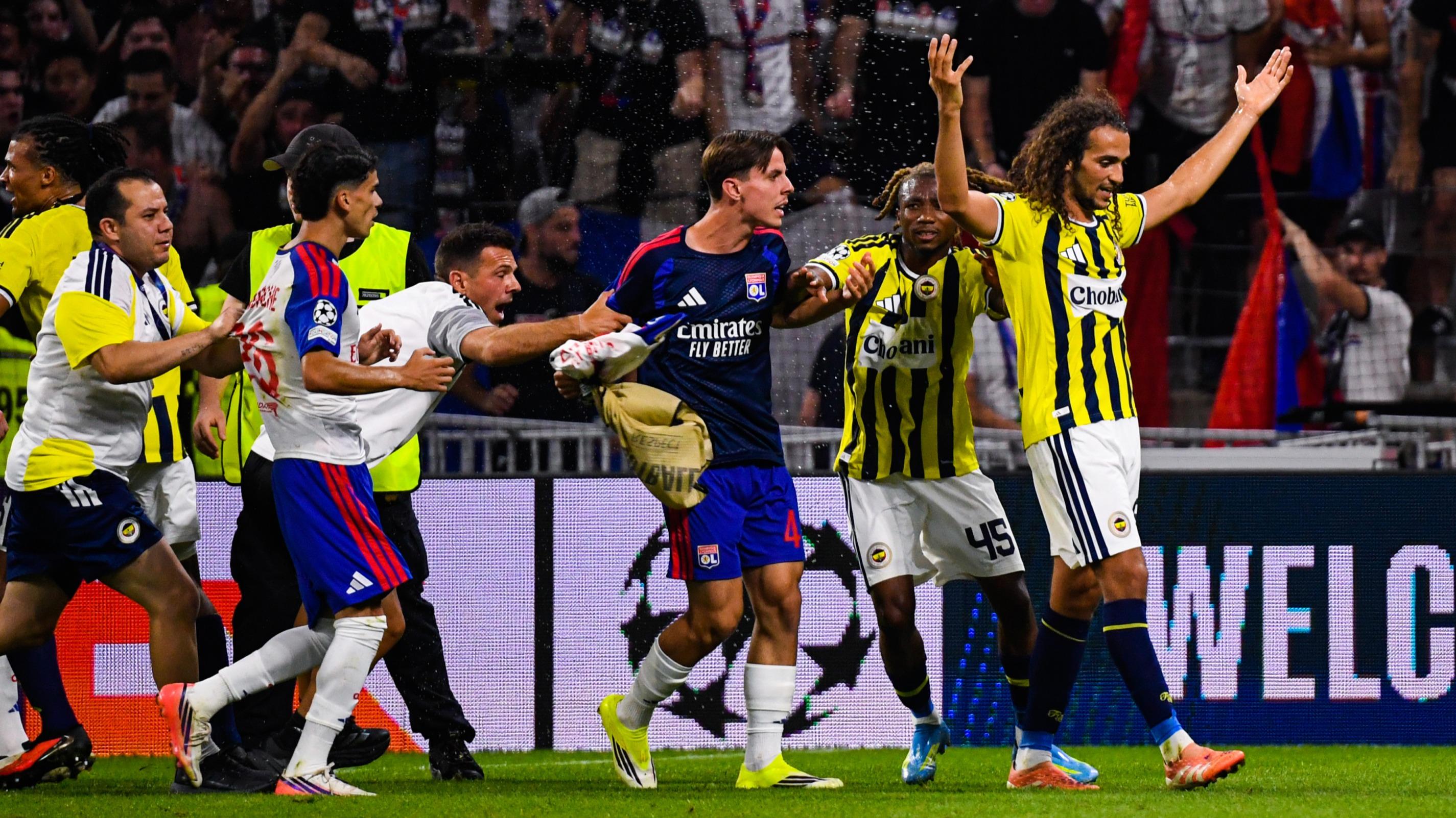 Lyon-Fenerbahçe : les anciens Marseillais Guendouzi et Greenwood finalement visés par une procédure disciplinaire