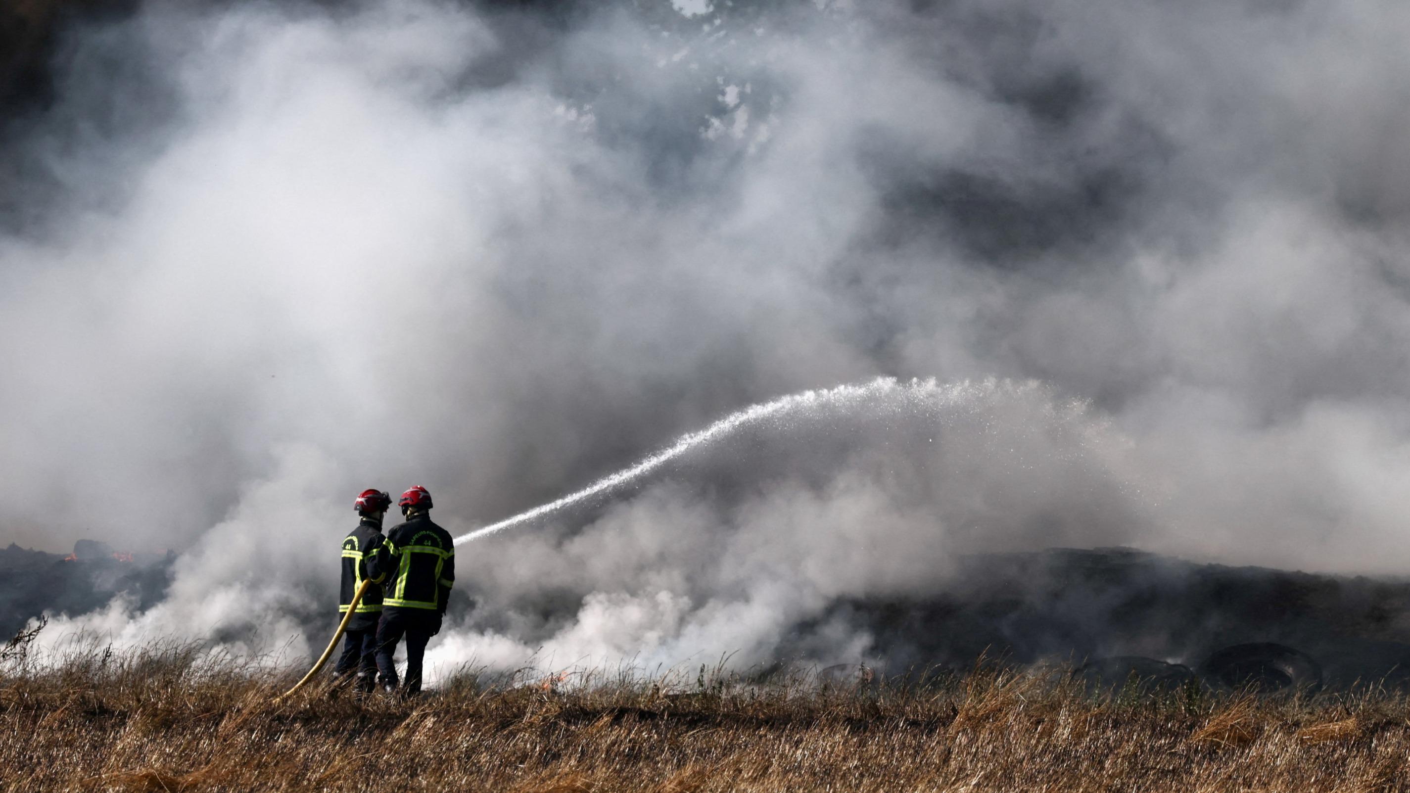 Pyrénées-Atlantiques: un incendie s’est déclaré sur les hauteurs de la vallée d'Aspe, 105 hectares parcourus 縮圖