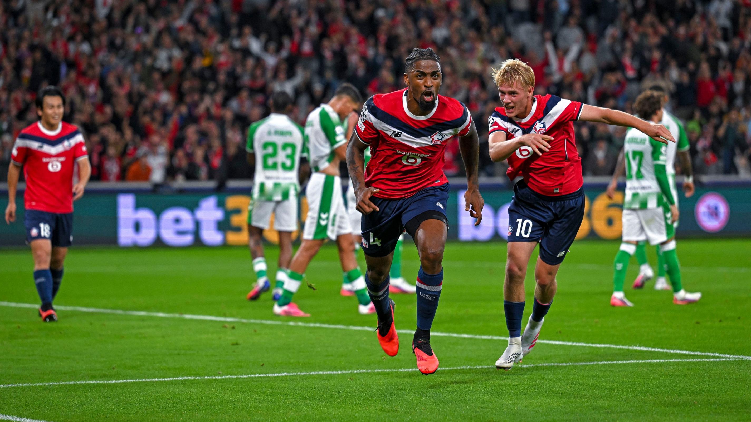 EN DIRECT - Lille-Betis : Mbappé et les Dogues basculent devant à la pause, match intense dans le Nord