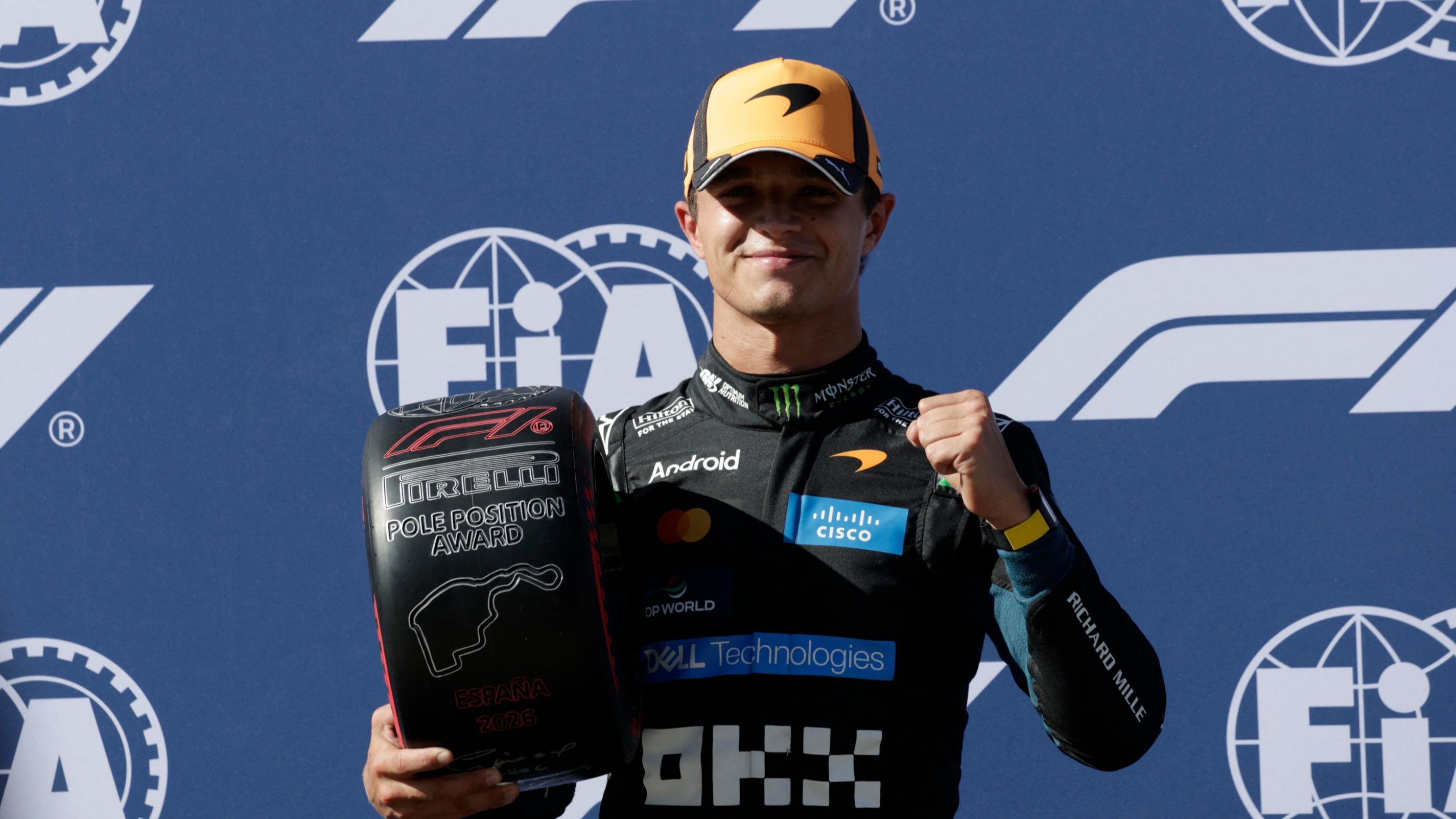 Formule 1 : «C’est l’un des meilleurs tours de ma carrière», Lando Norris poleman surprise à Madrid