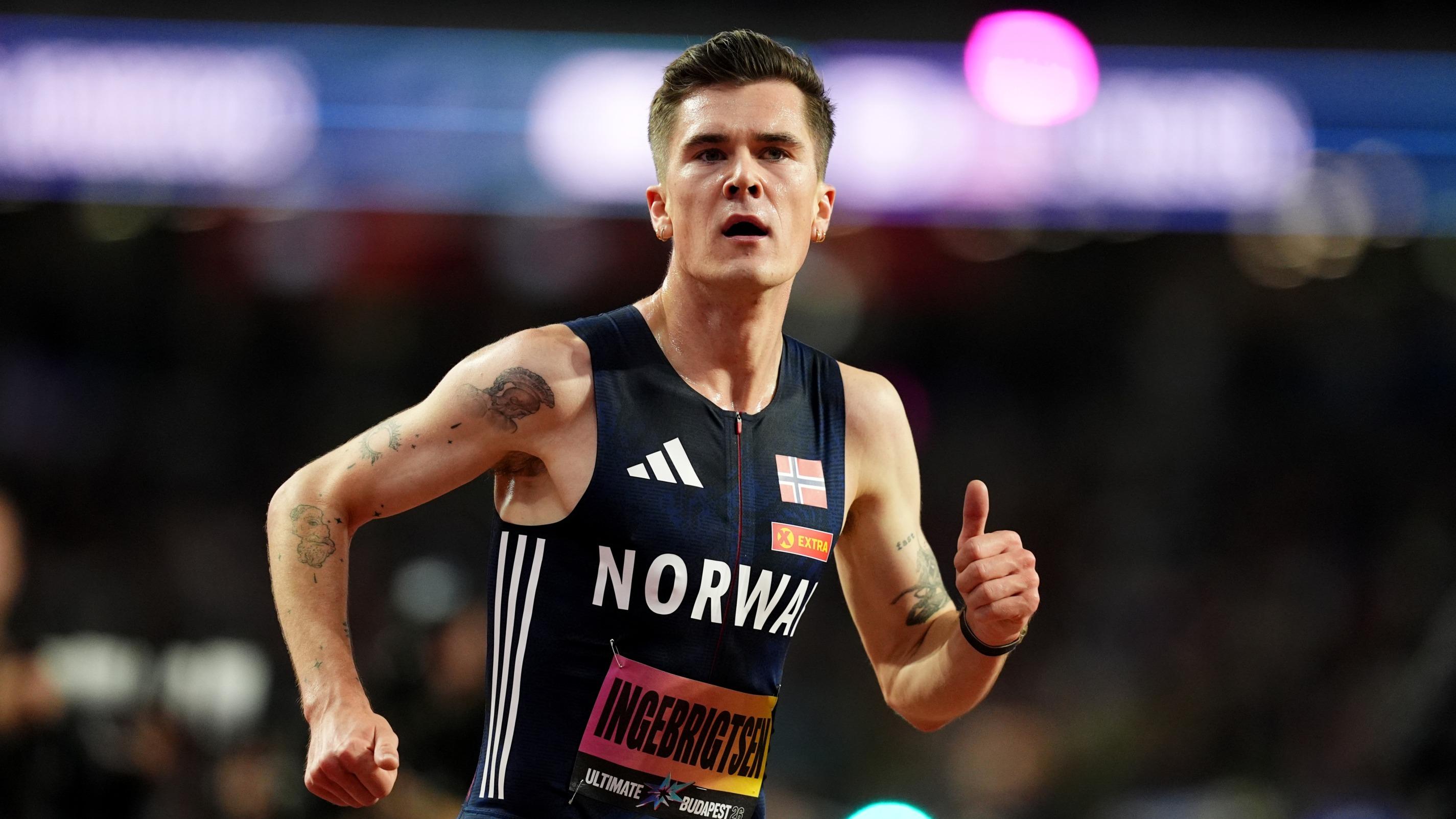 Athlétisme : Ingebrigtsen forfait sur le 1.500 m, les retrouvailles avec Kerr attendront