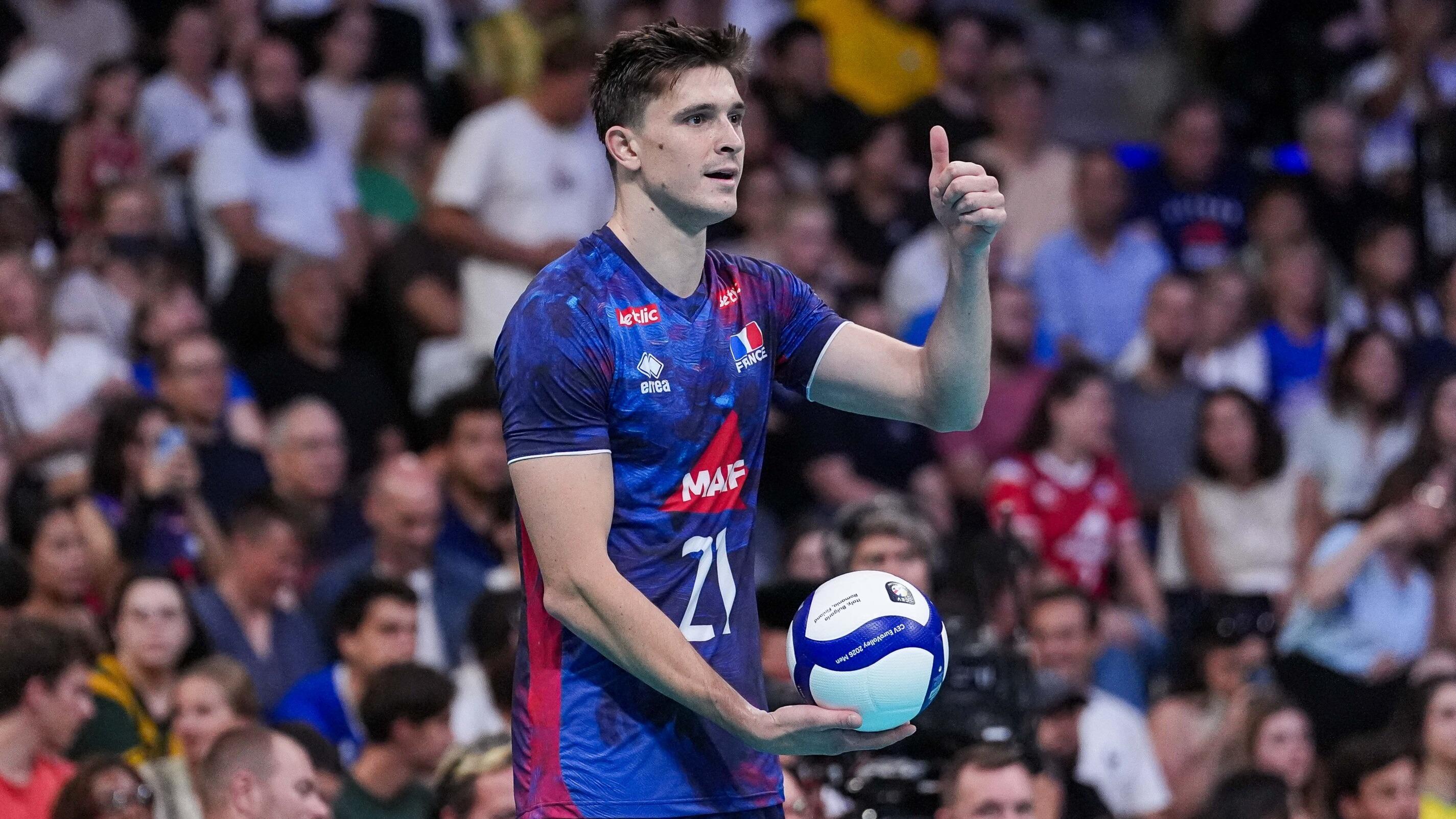 Euro de volley : les Bleus s’emparent de la première place de leur groupe