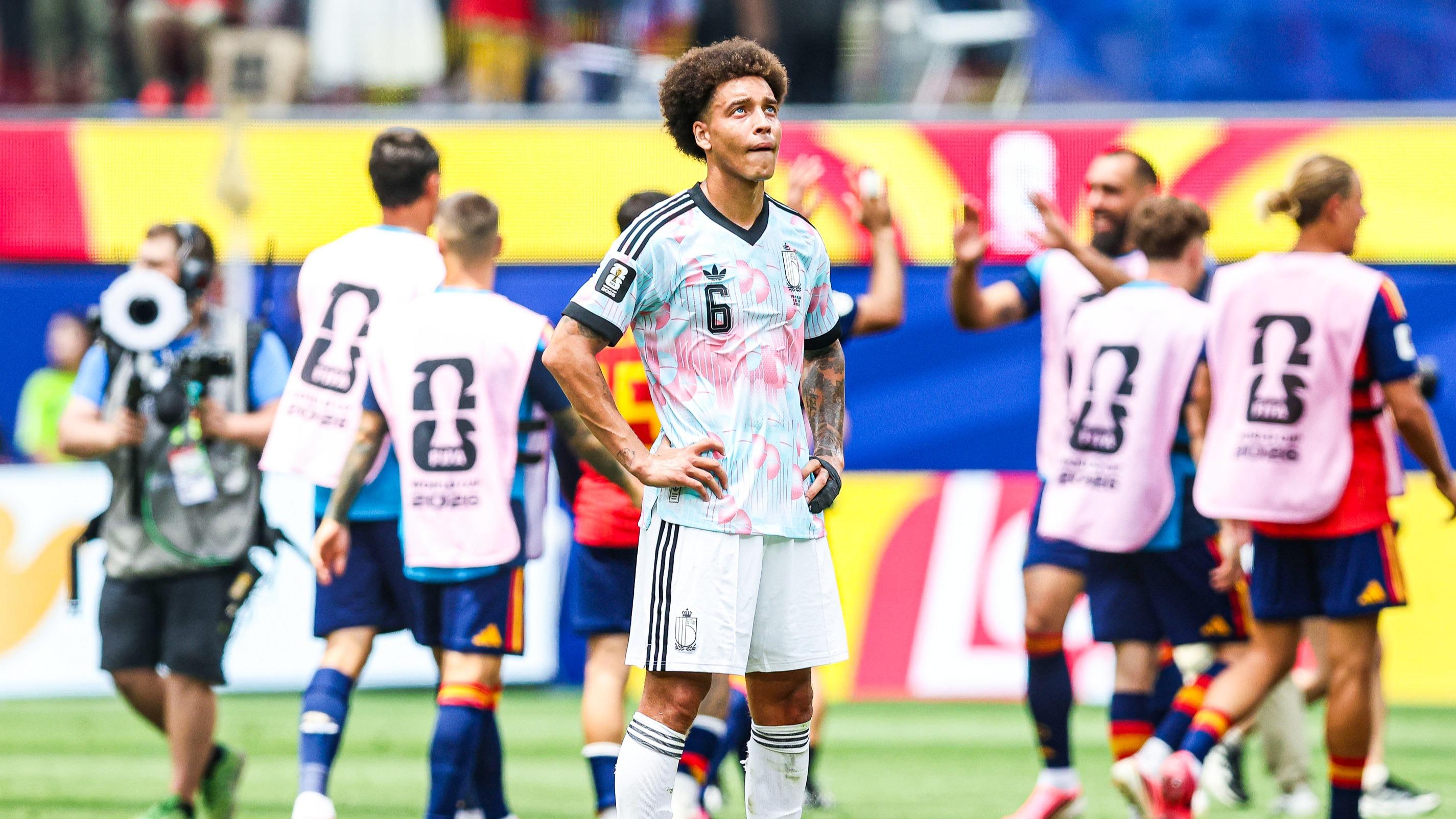 Foot : le Belge Axel Witsel met un terme à sa carrière internationale