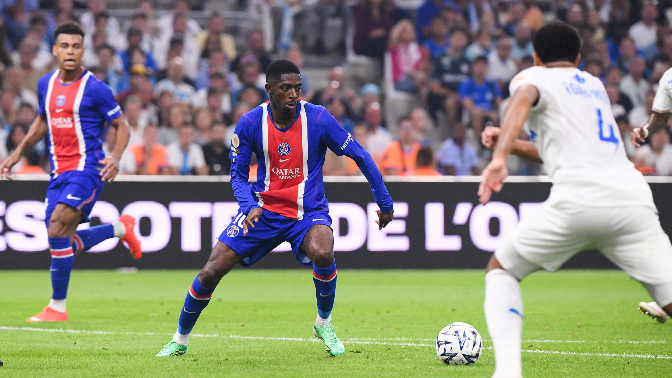 EN DIRECT - OM-PSG : Dembélé très maladroit, Paris ne concrétise pas face à des Marseillais qui croient à l’exploit