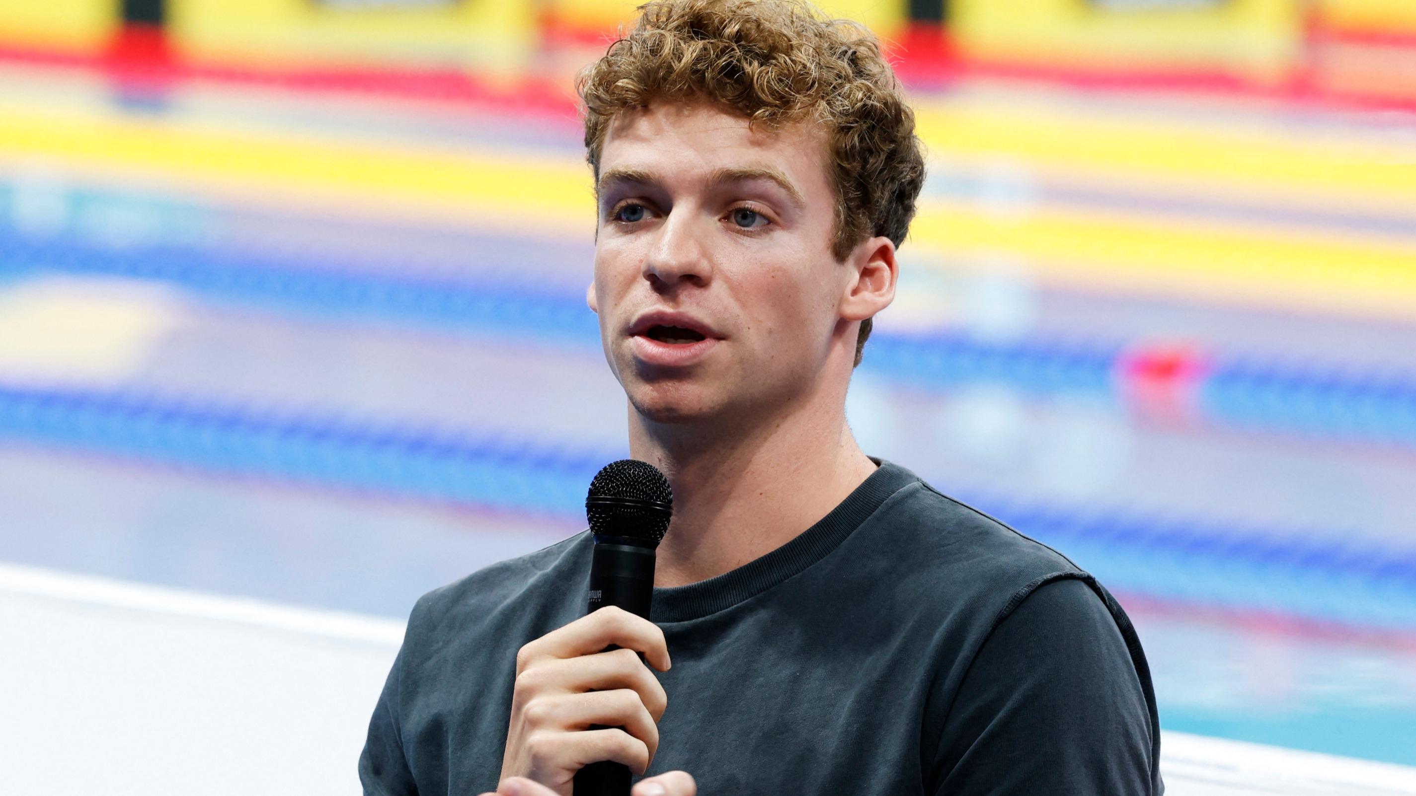 Natation : Léon Marchand estime que les jeunes nageurs japonais sont à «craindre» en vue des JO 2028