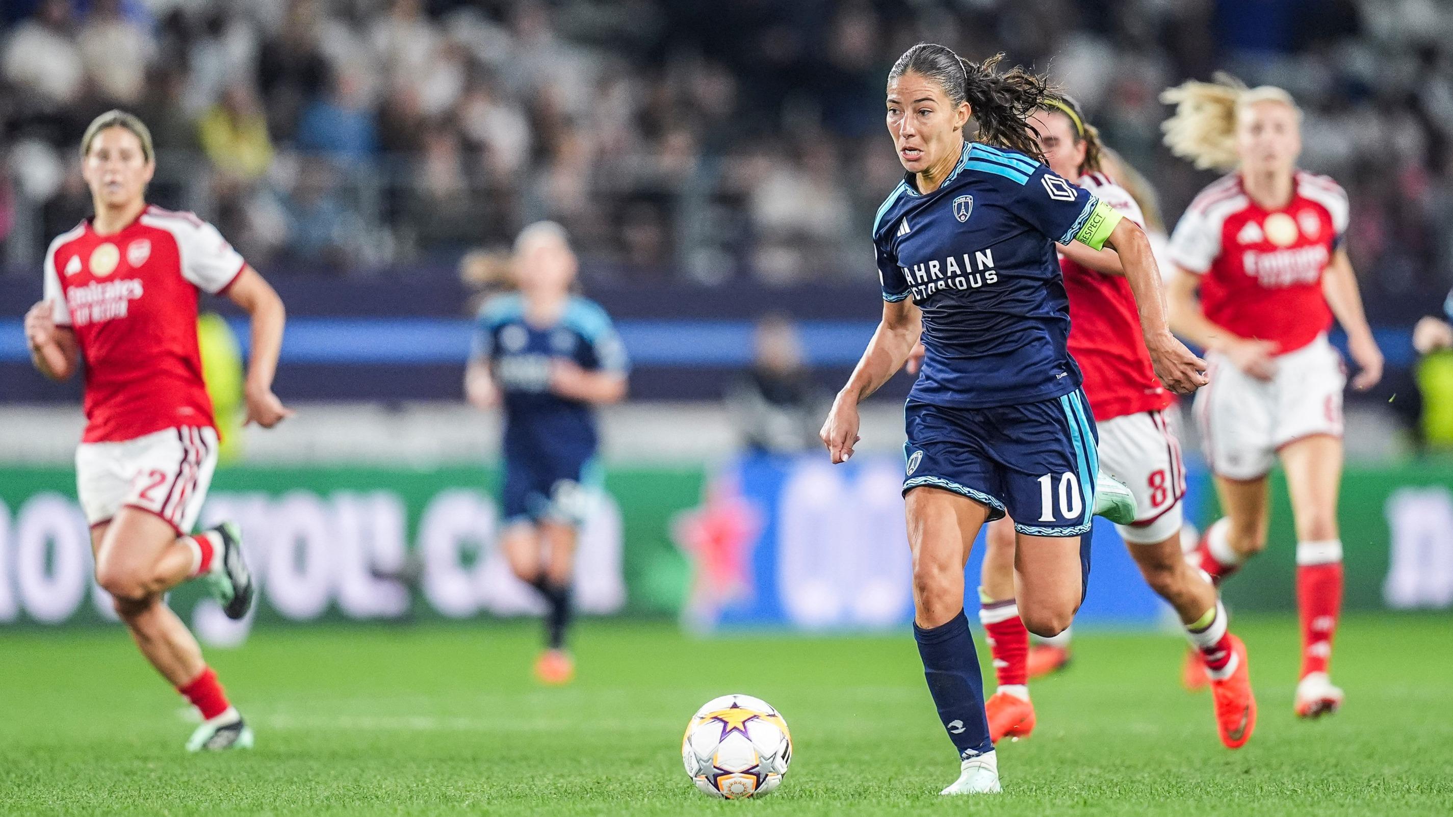 Ligue des champions féminine: le Paris FC tient Arsenal en échec