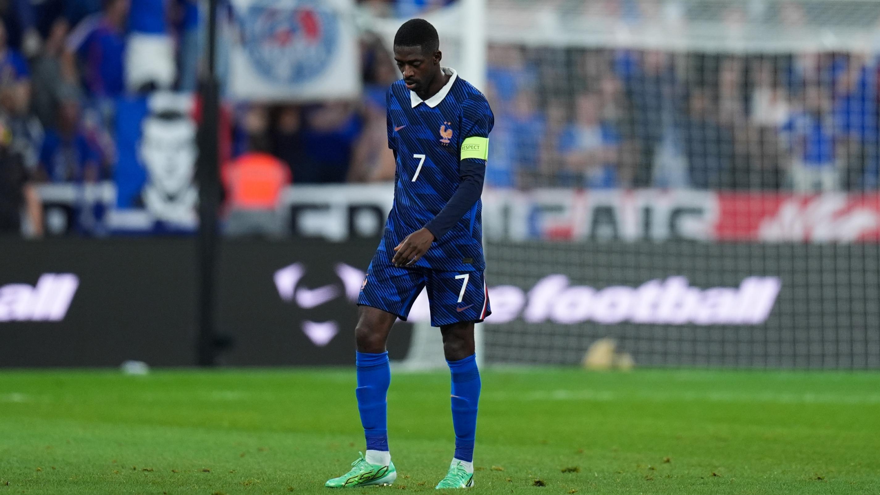 EN DIRECT - France-Belgique : Dembélé n’y arrive pas, une défense piégée, les Bleus de Zidane menés pour la première fois