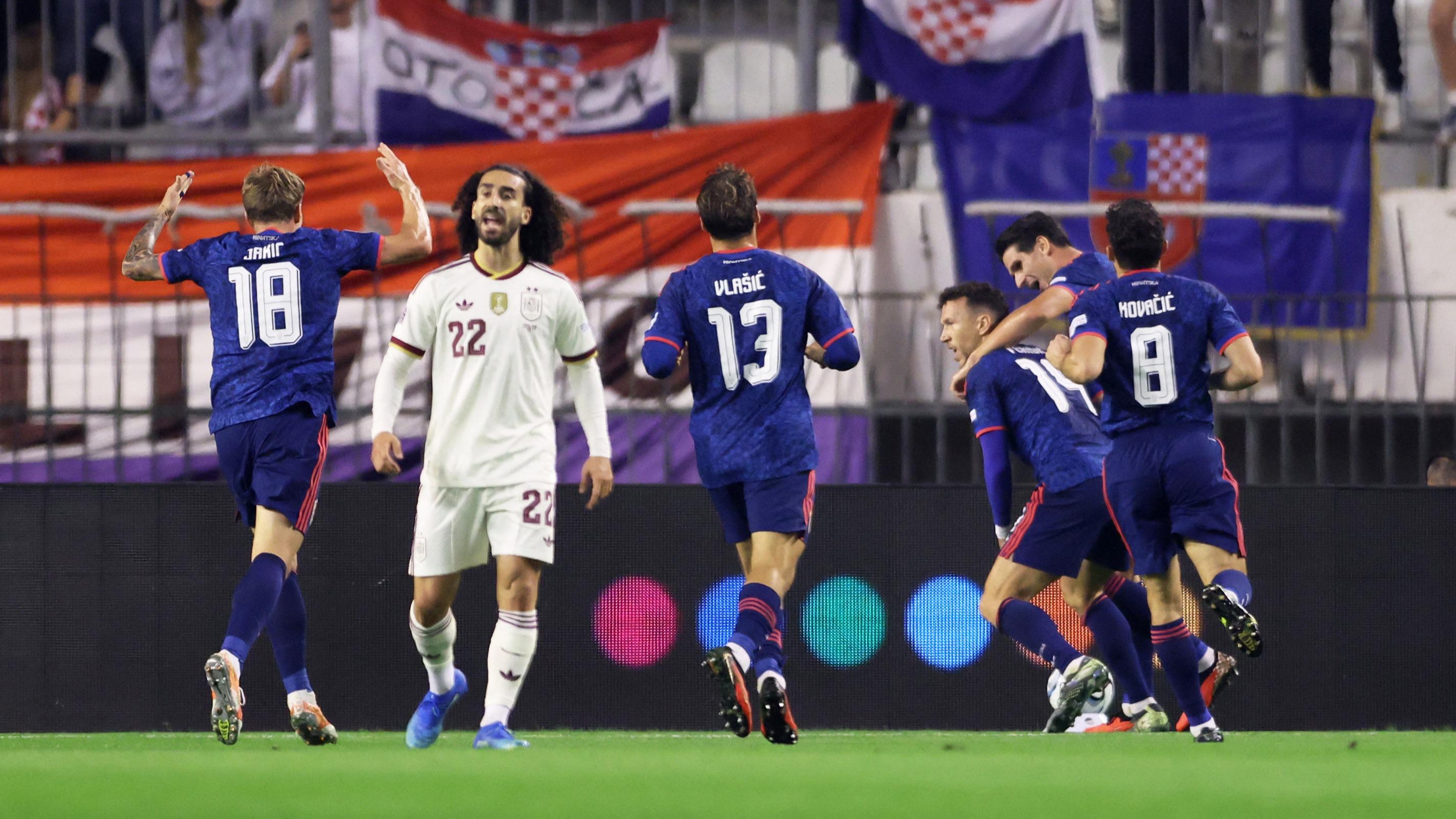 Ligue des nations : en vidéo, Perisic et la Croatie refroidissent les champions du monde espagnols