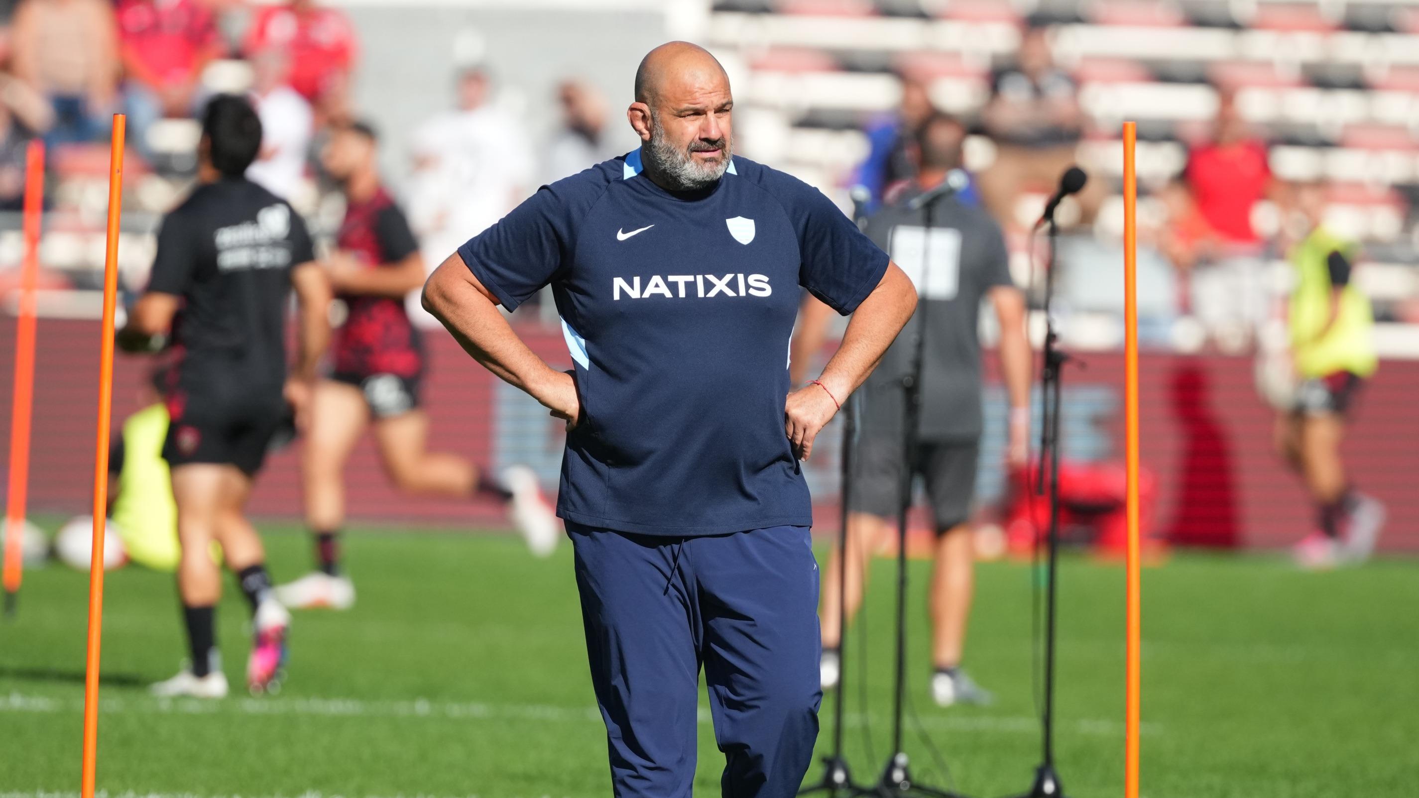 Top 14 : en vidéo, Patrice Collazo perd ses nerfs pendant le match du Racing 92 face à Toulon