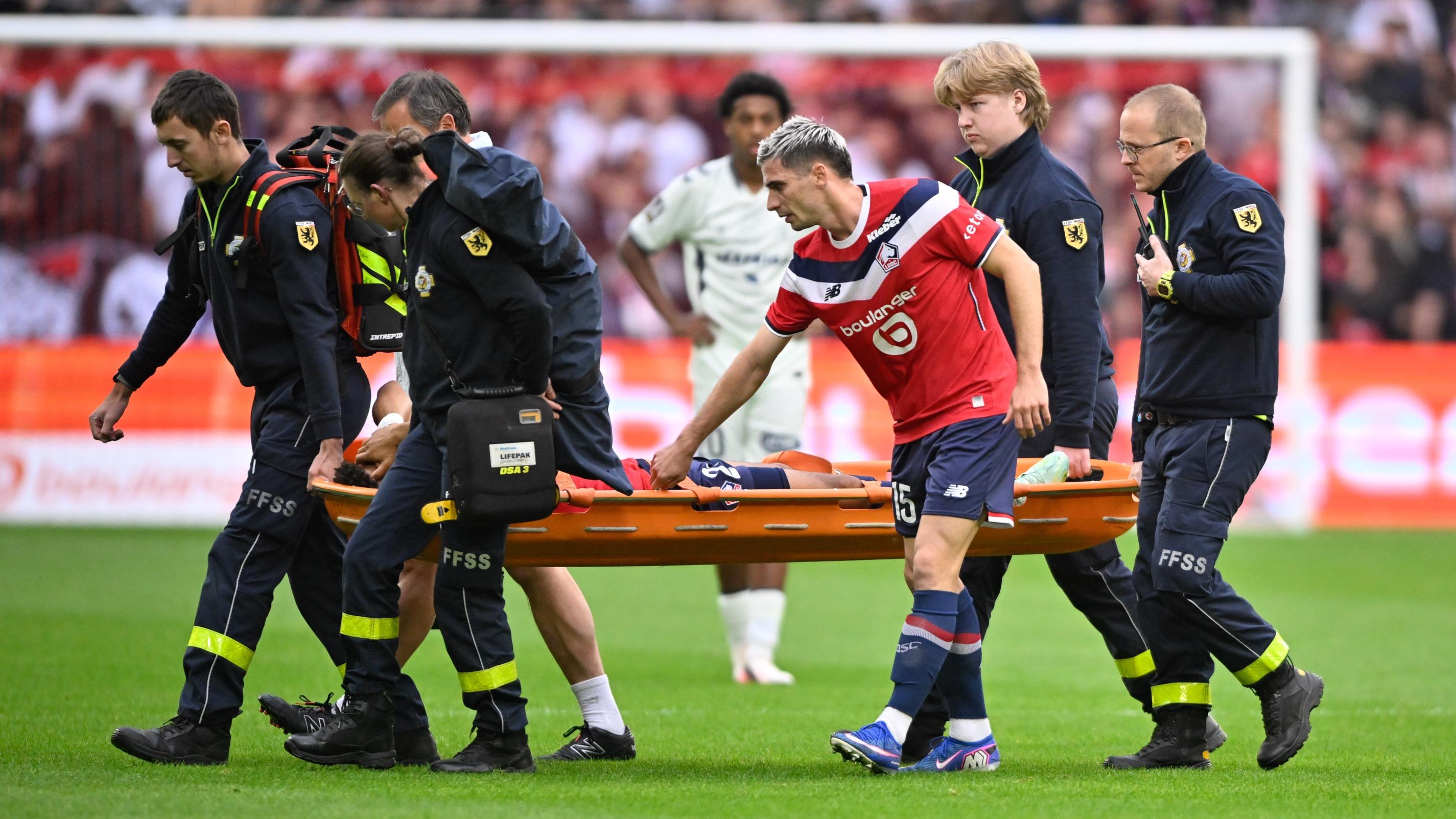 Ligue 1 : coup dur pour Lille avec la rupture d'un ligament croisé pour Tiago Santos