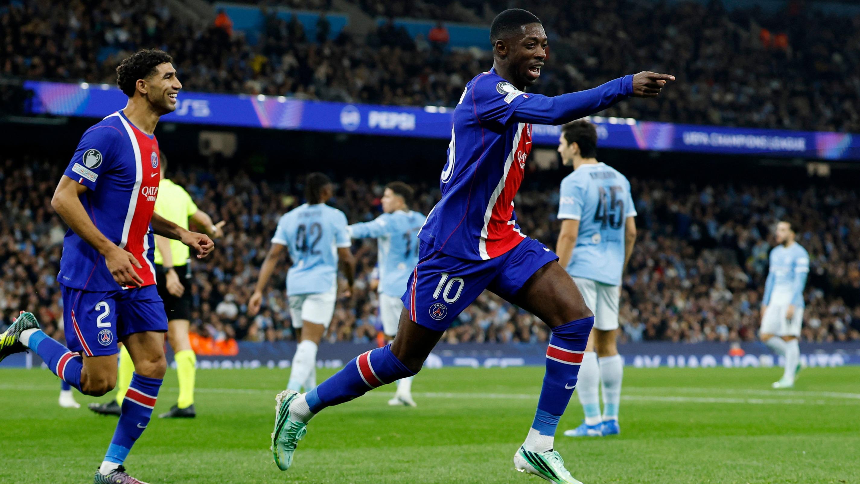 EN DIRECT - Manchester City-PSG : «Ça fait dix ans qu’on me critique, ça ne va pas changer», la réponse de Dembélé après son but