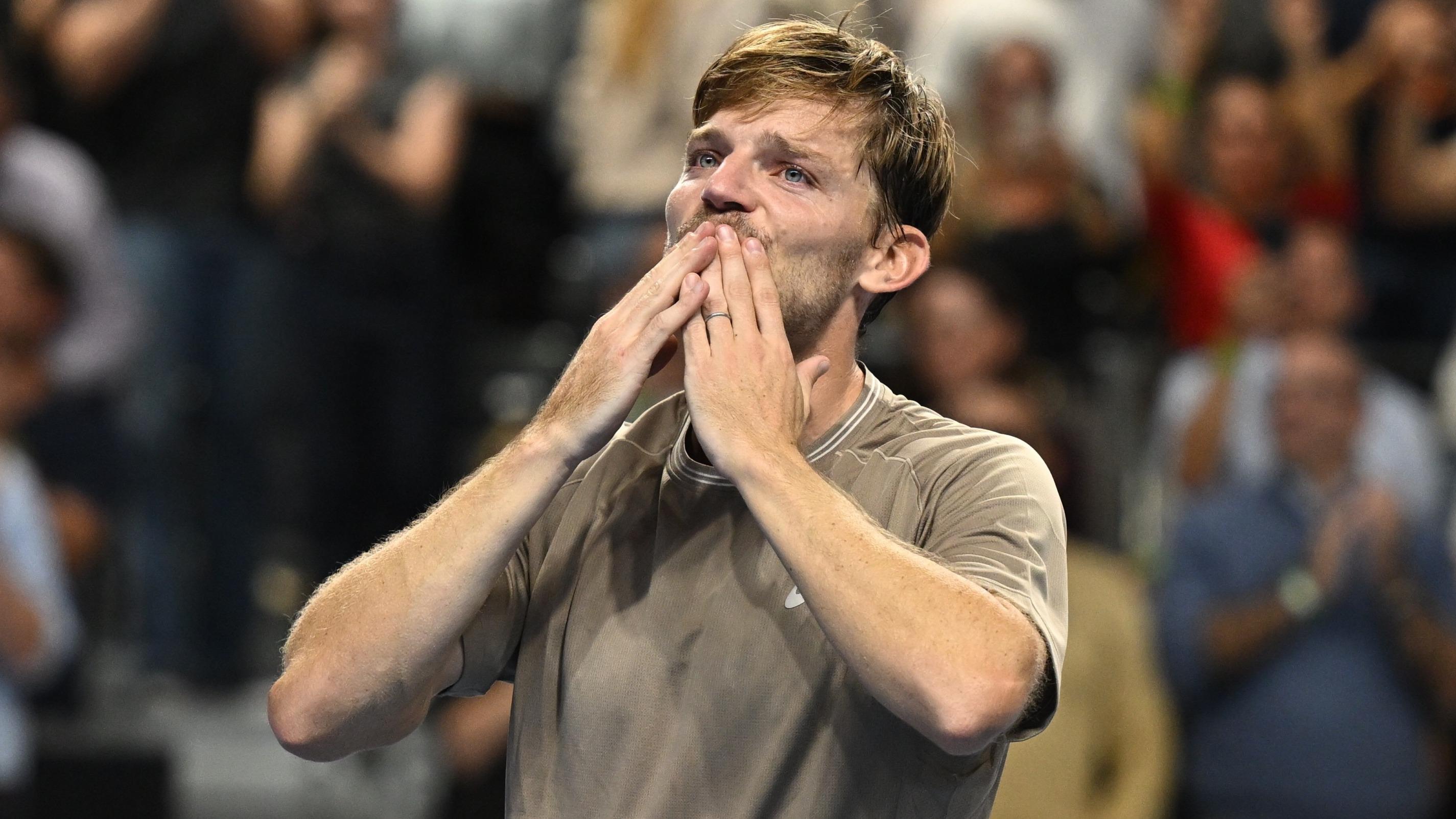Tennis : éliminé à Bruxelles, David Goffin a fait ses adieux au circuit et au public belge