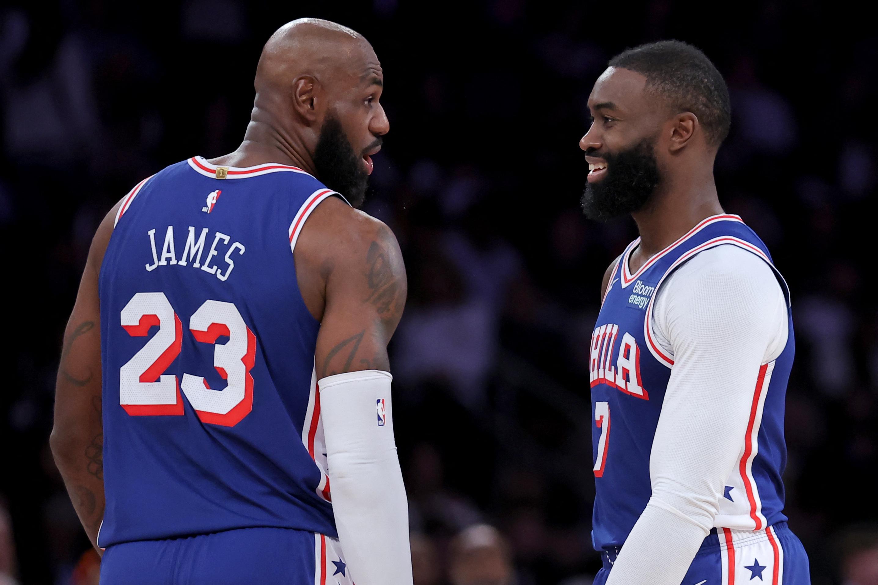NBA : LeBron James s’offre un premier succès dans son nouveau domicile, à Philadelphie