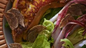 Foie gras poêlé et endive