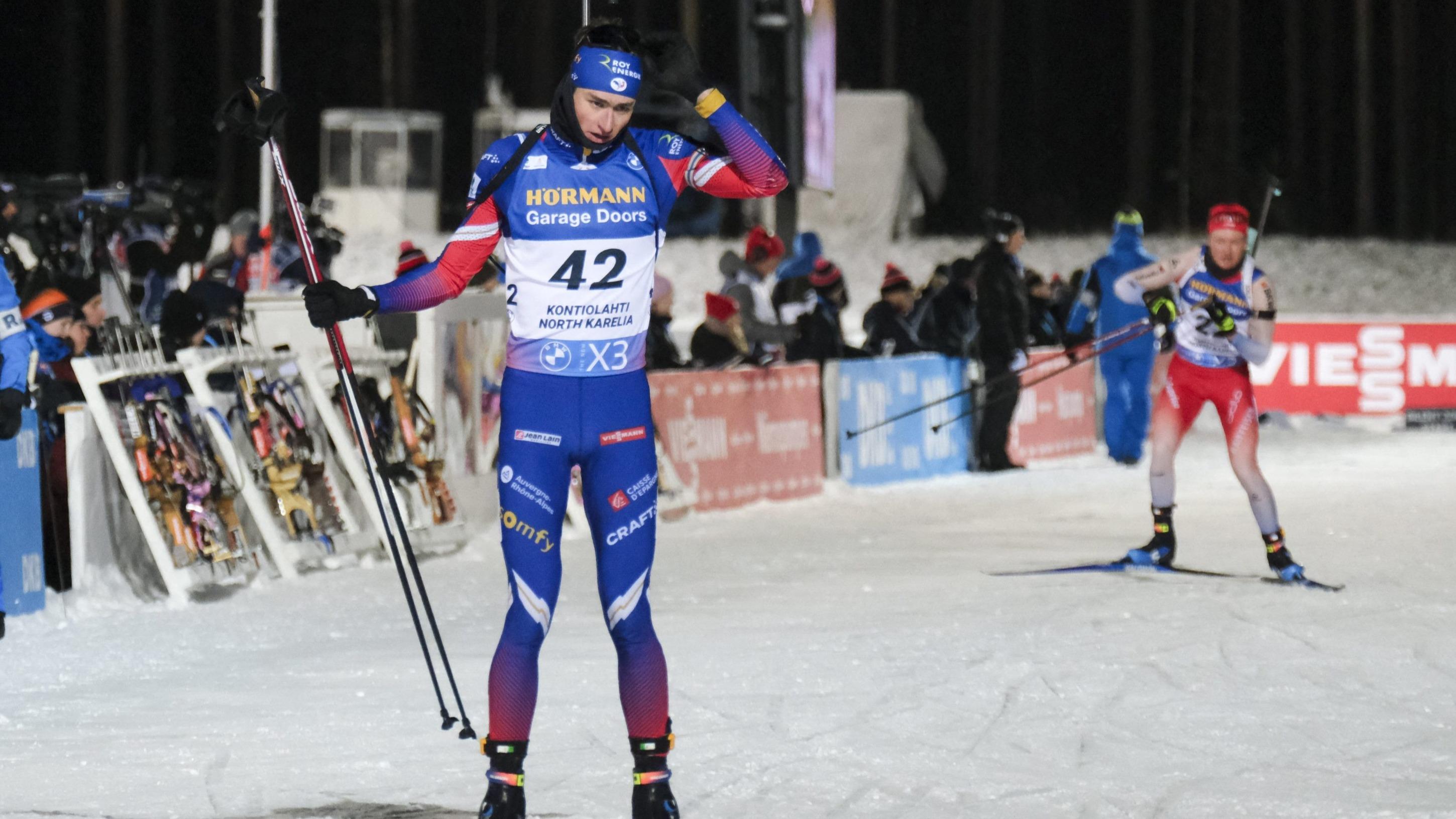 Biathlon : fabuleux Éric Perrot, vainqueur de la mass start de Kontiolahti