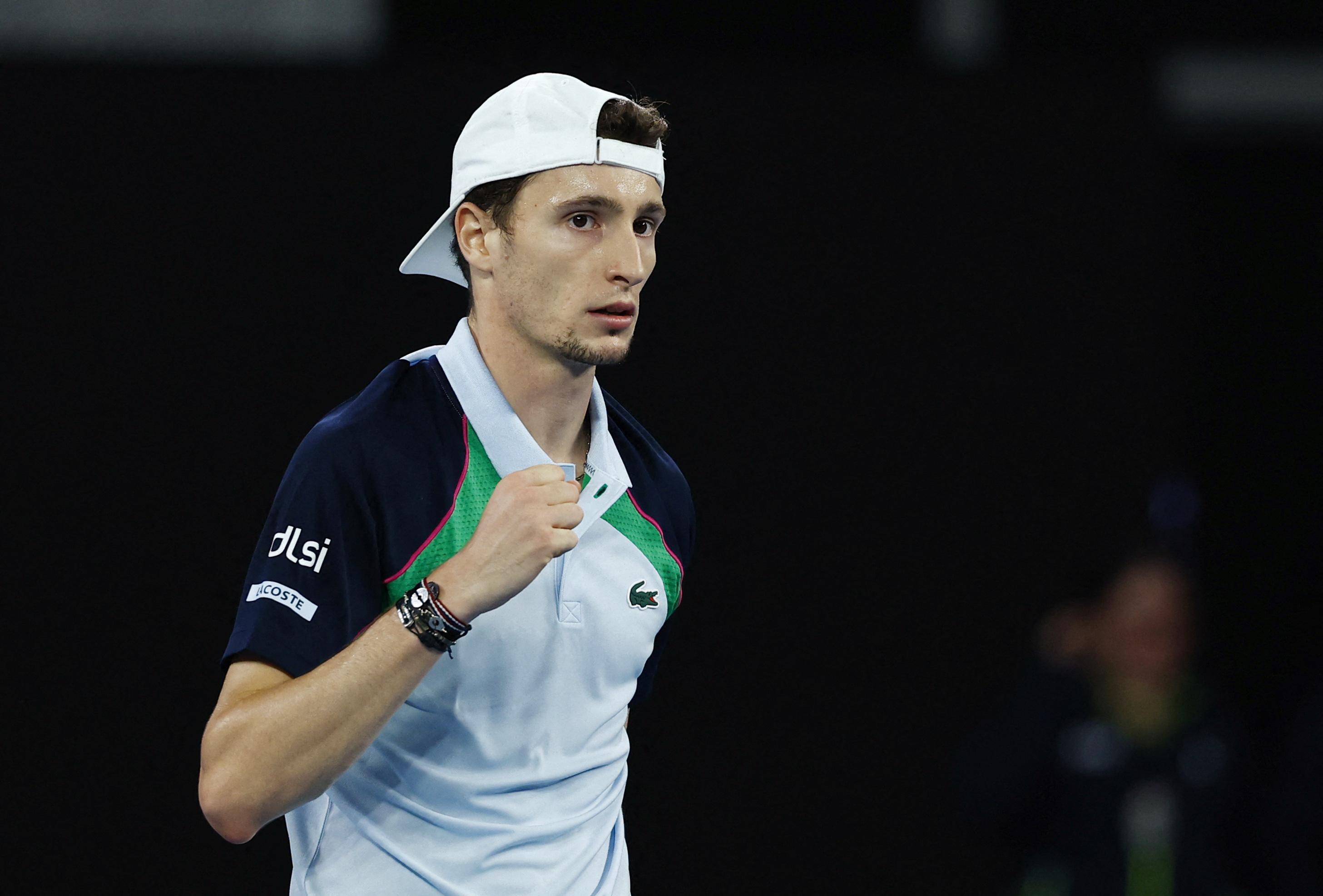 Open d'Australie : appliqué, Ugo Humbert s’impose face à Gigante et se hisse au second tour