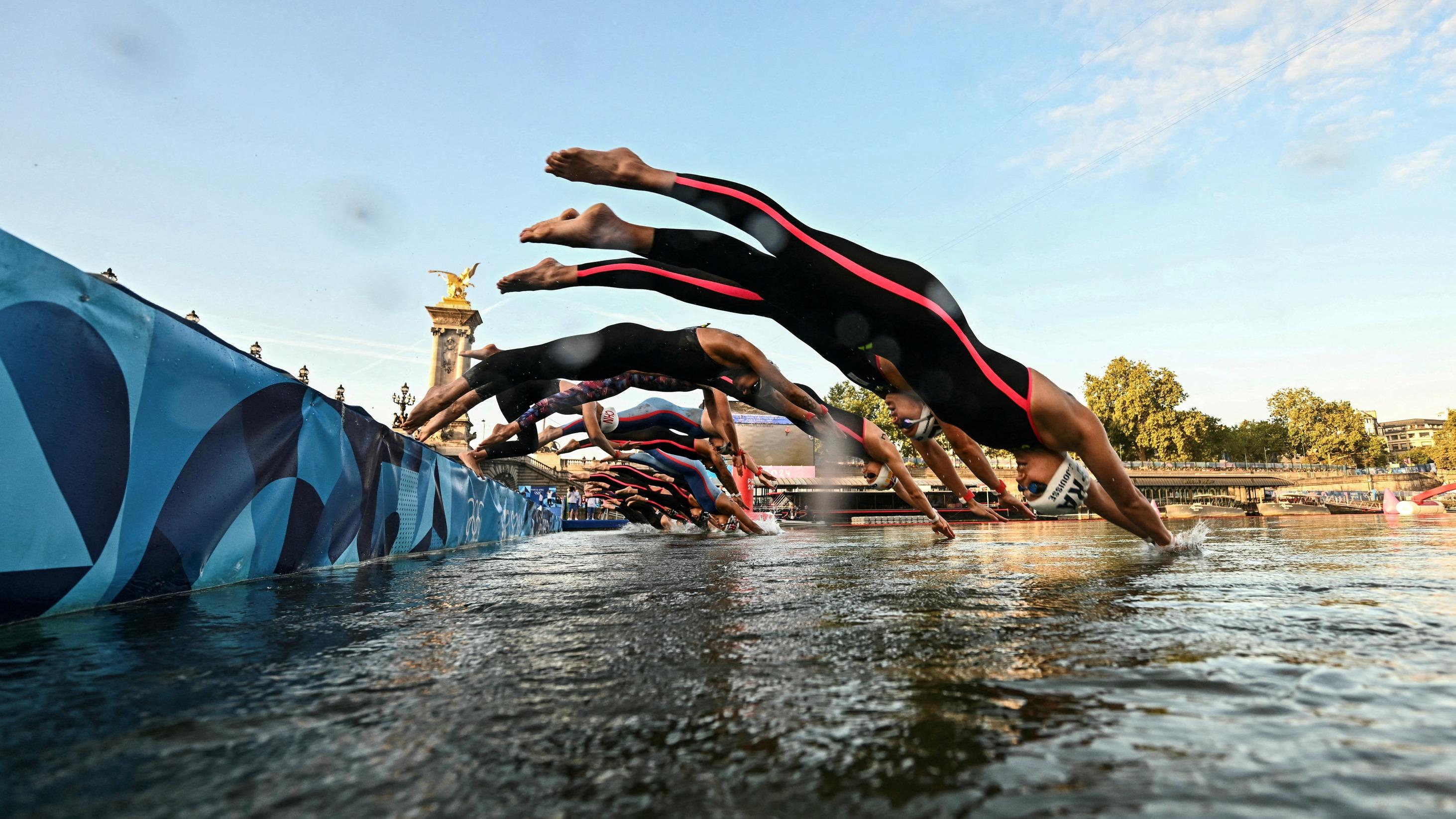 Jeux paralympiques : les épreuves de para-triathlon prévues dans la Seine dimanche reportées à lundi