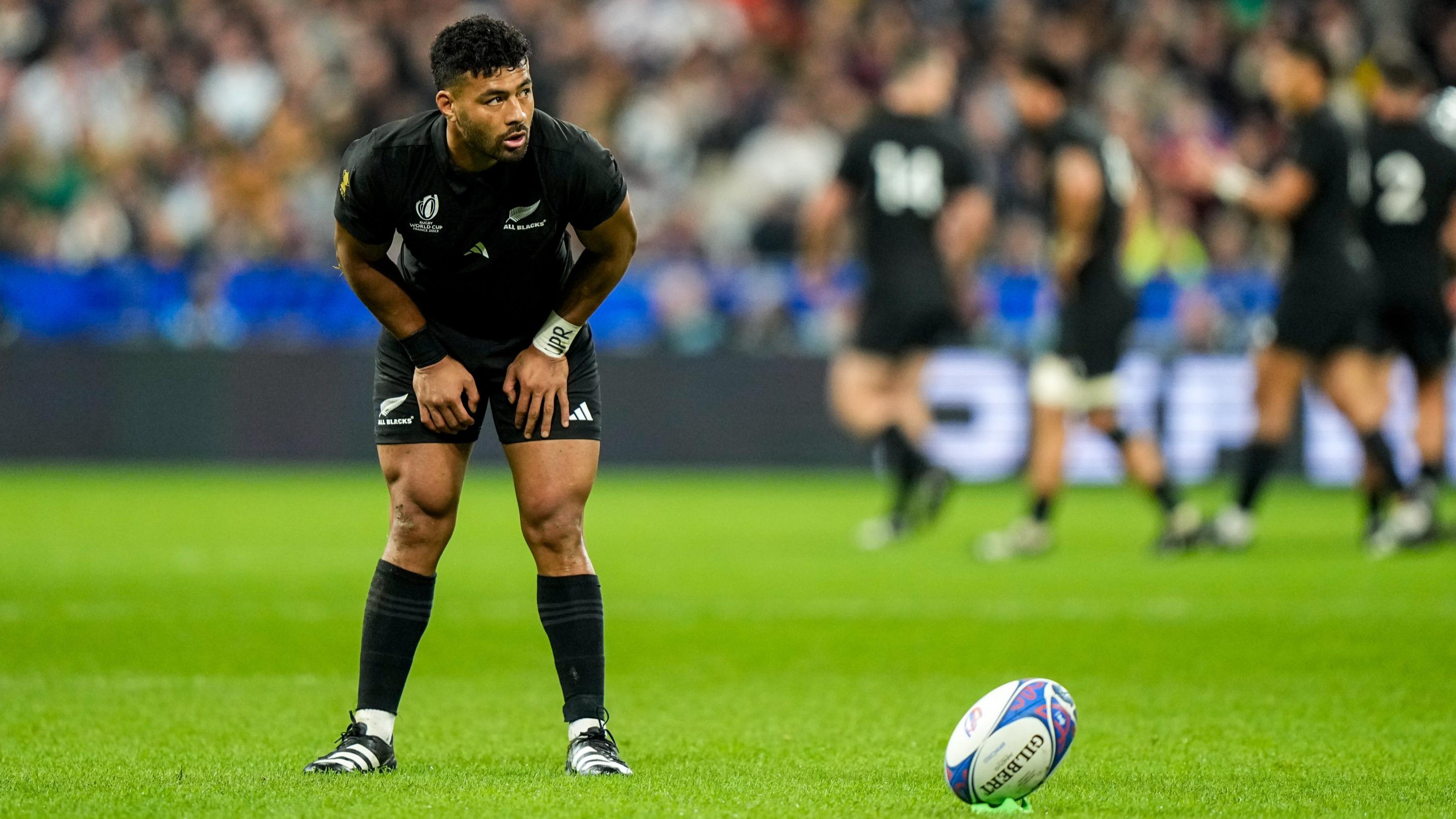Rugby : l'ouvreur des All Blacks Richie Mo’unga blessé et forfait contre l’Australie