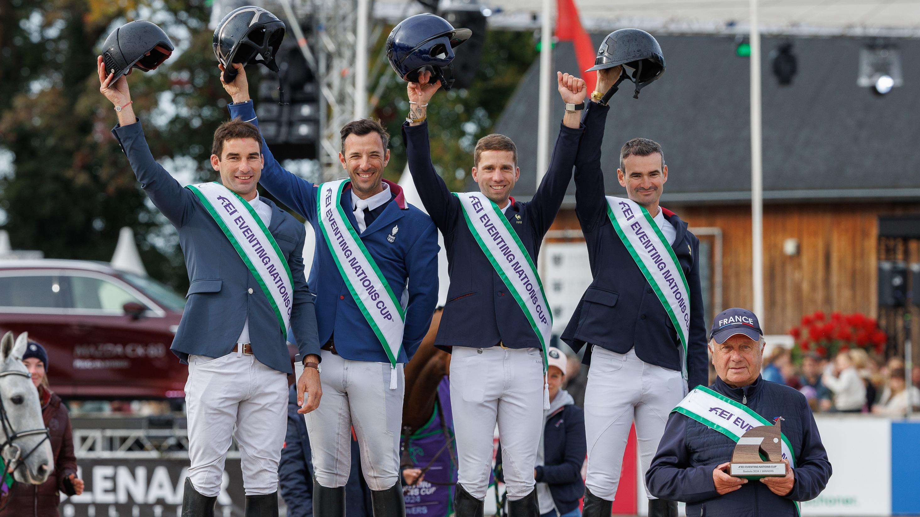 Équitation : l’équipe de France de concours complet remporte le circuit des Coupes des nations