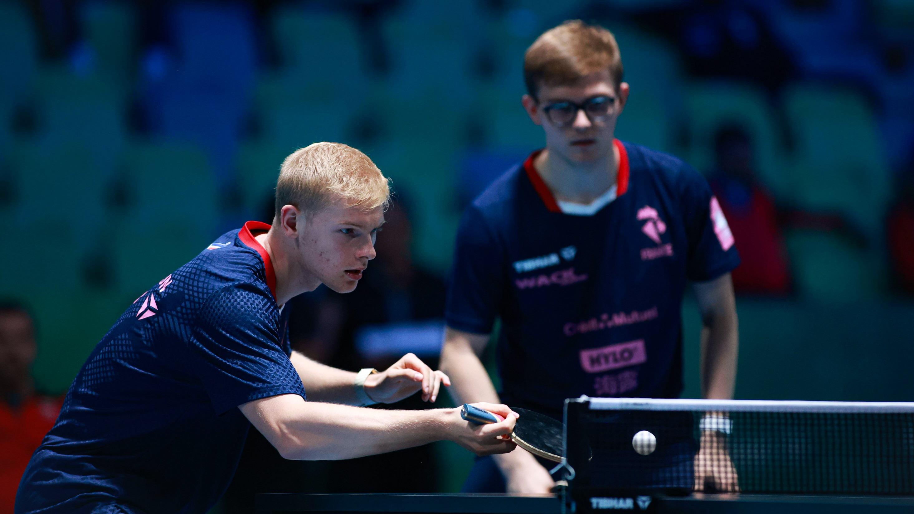 Tennis de table : Félix et Alexis Lebrun sacrés champions d’Europe en double pour la deuxième fois d’affilée