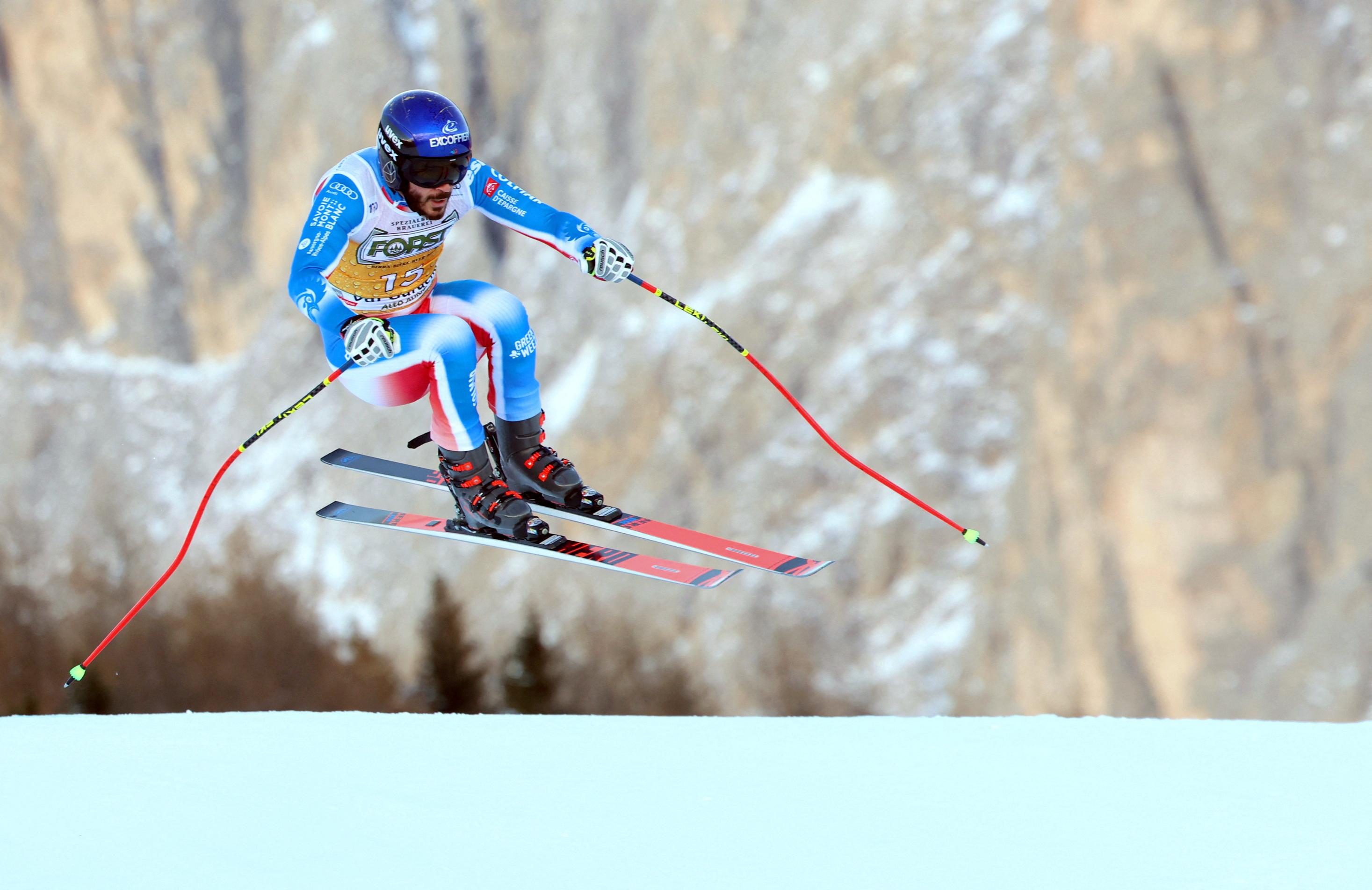 Ski: l'opération de Sarrazin après sa chute à Bormio «s'est bien passée»