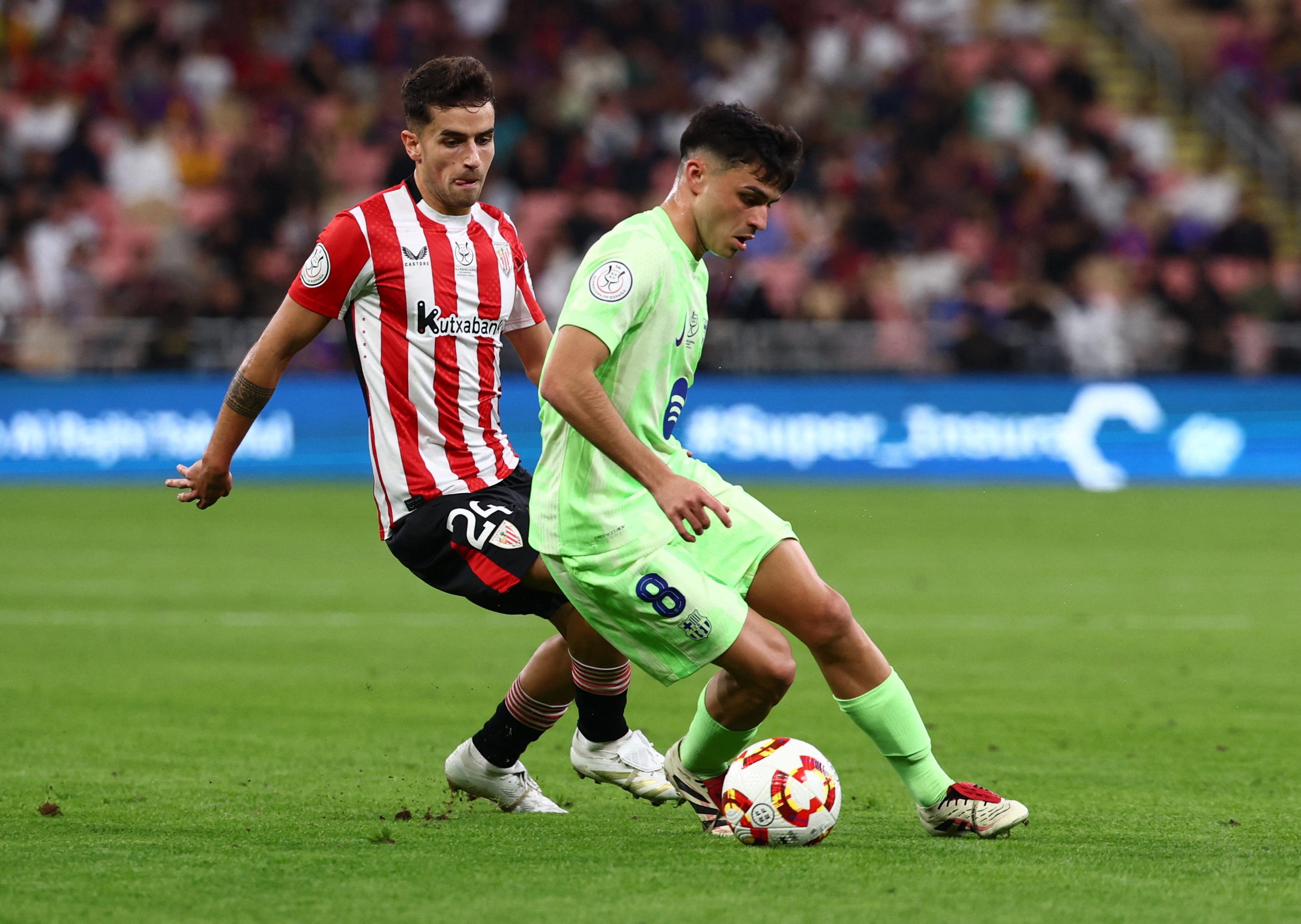 EN DIRECT - Athletic Club-FC Barcelone : le Barça domine et mène au score à la mi-temps