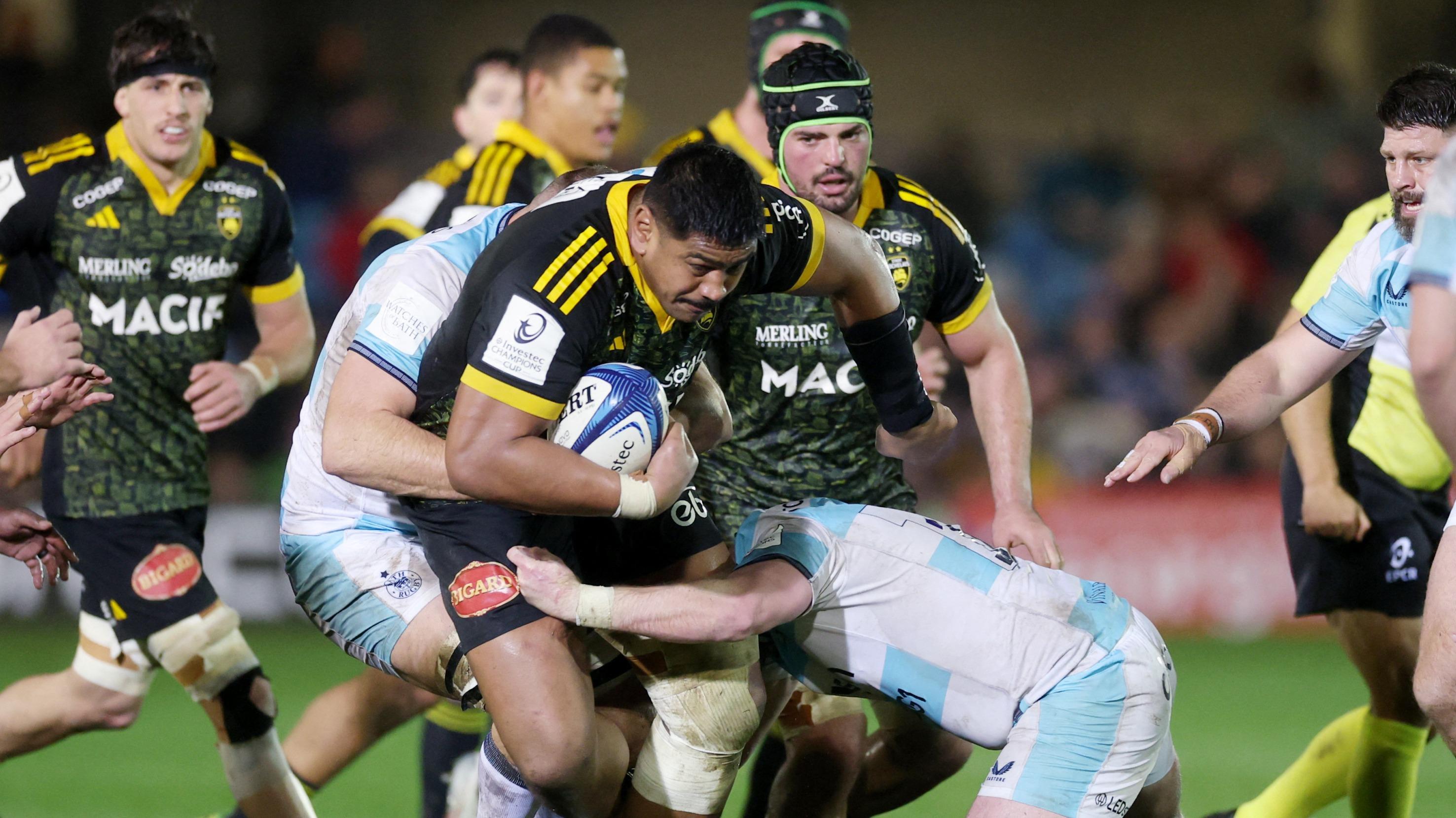 Rugby : en vidéo, le résumé de la victoire de La Rochelle à Bath en Champions Cup